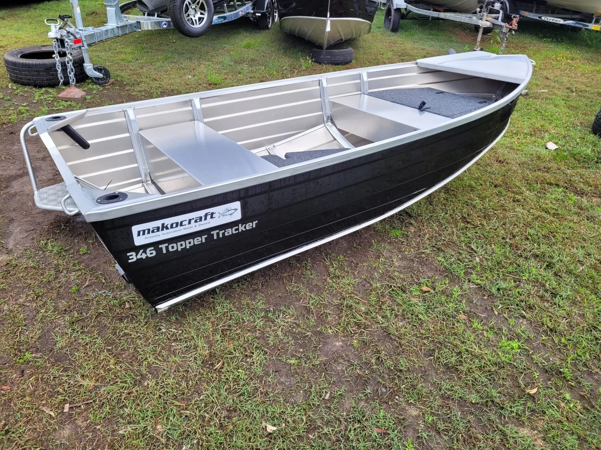 Aluminium boat - Makocraft 346 Topper Tracker available for sale now at MN Marine Merbein