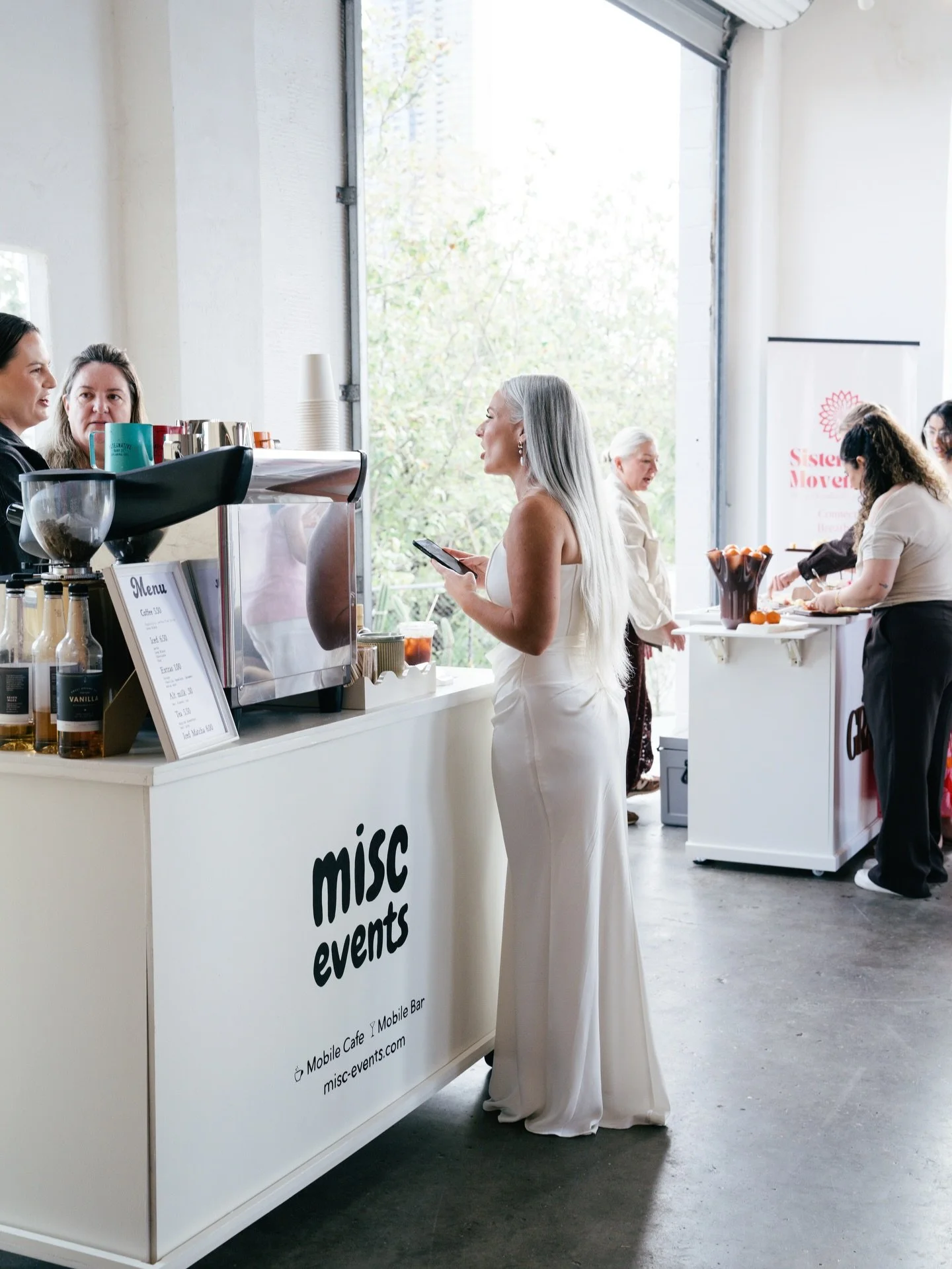 Had the pleasure of serving up coffee for @thesisterhoodmovement_aus and their beautiful room of women they brought together for their co create day.

Thank you for the photos! @rosellashoots