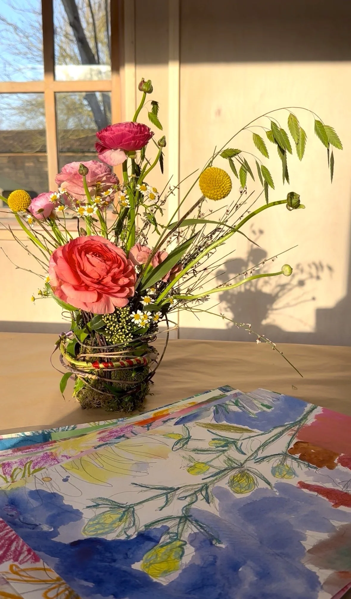 Peonies and Painting Workshop - 25th April 10am - 12.30pm