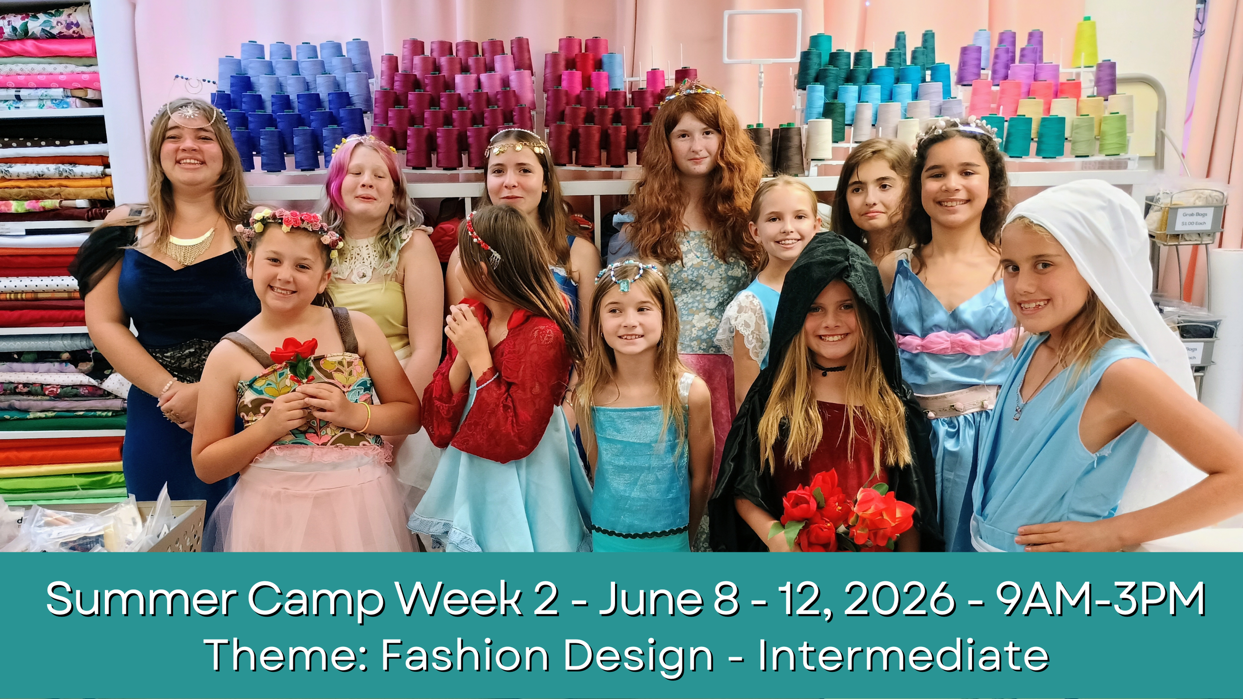 Summer Camp Week 2 - Fashion Design - Runway Ready