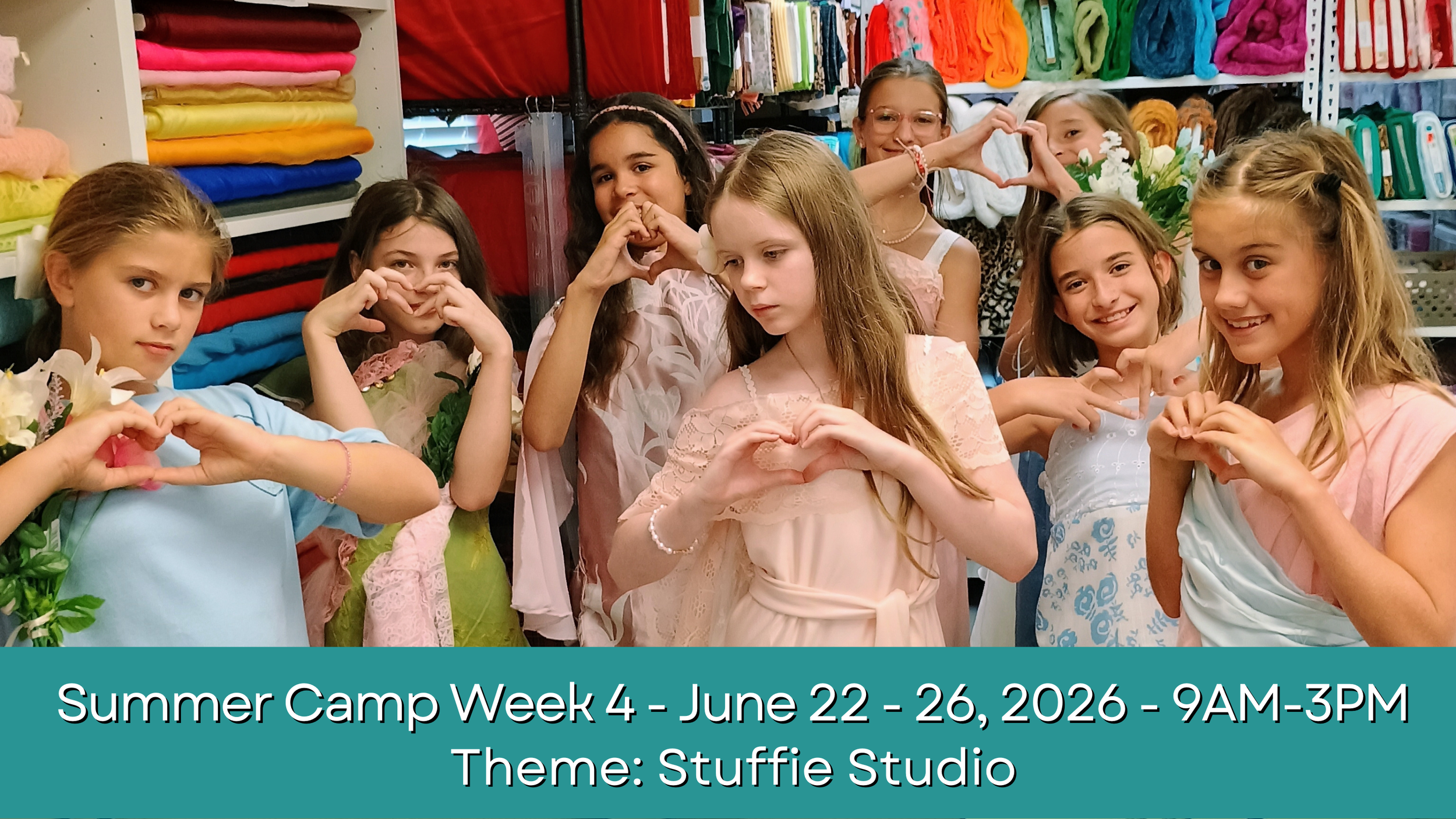 Summer Camp Week 4 - Stuffie Studio - Beginner