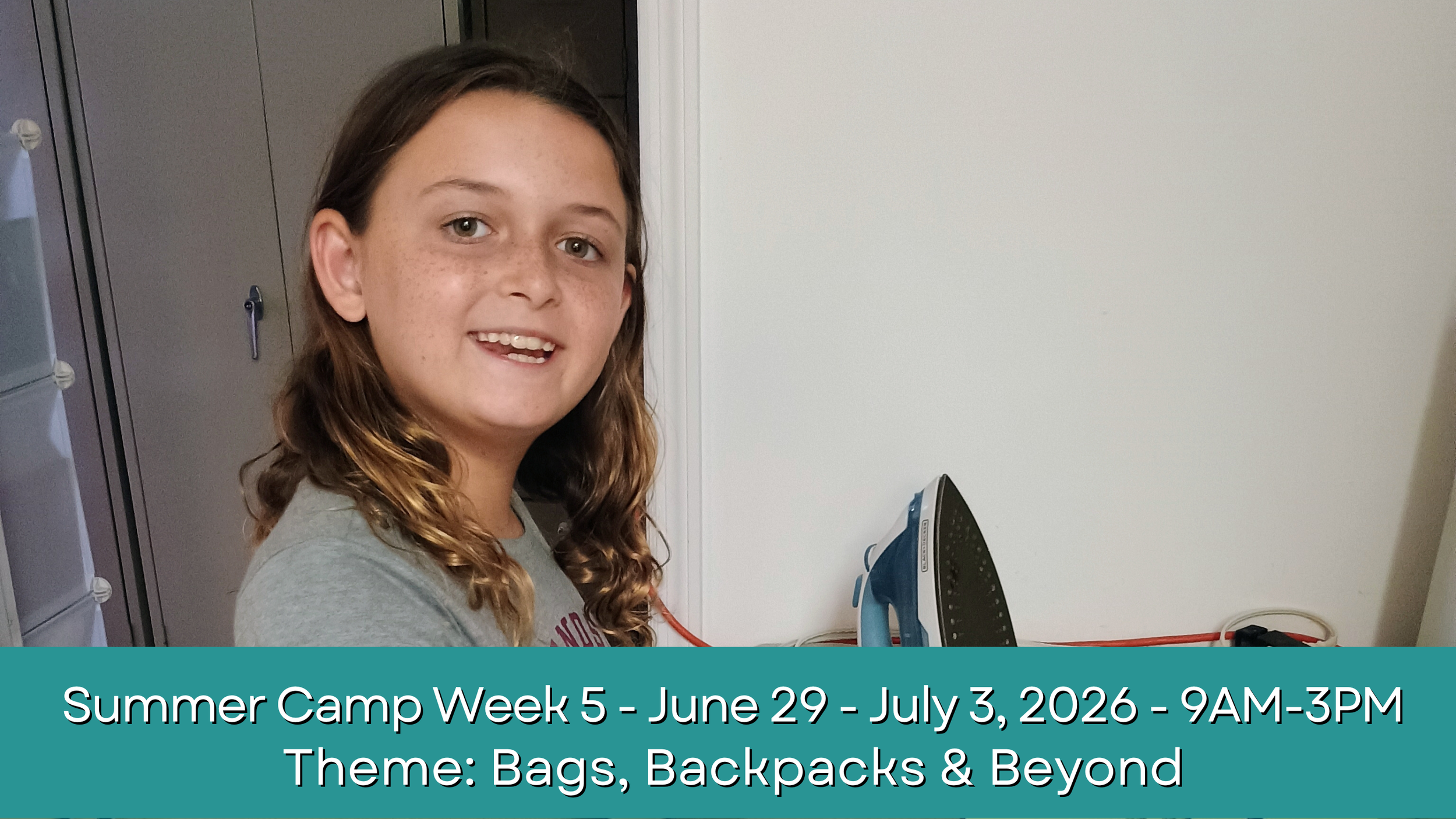 Summer Camp Week 5 - Bags, Backpacks &amp; Beyond - Beginner