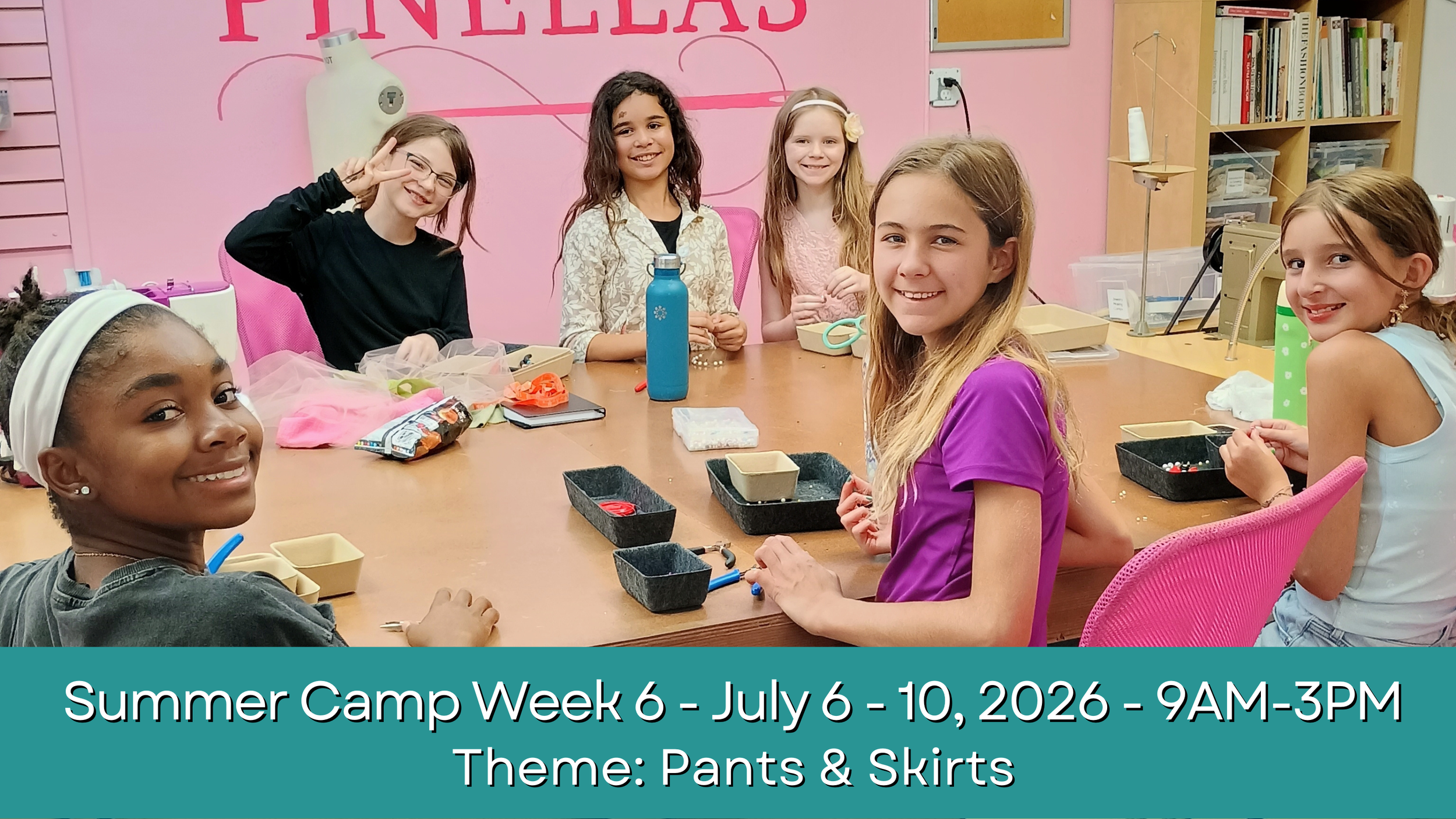 Summer Camp Week 6 - Sewing Style - Pants &amp; Skirts - Beginner