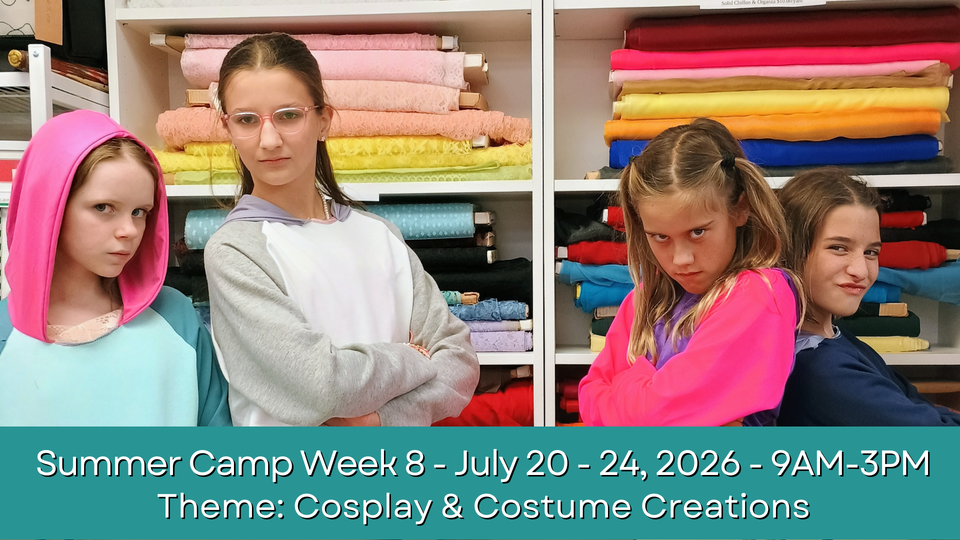 Summer Camp Week 8 - Cosplay &amp; Costume Creations