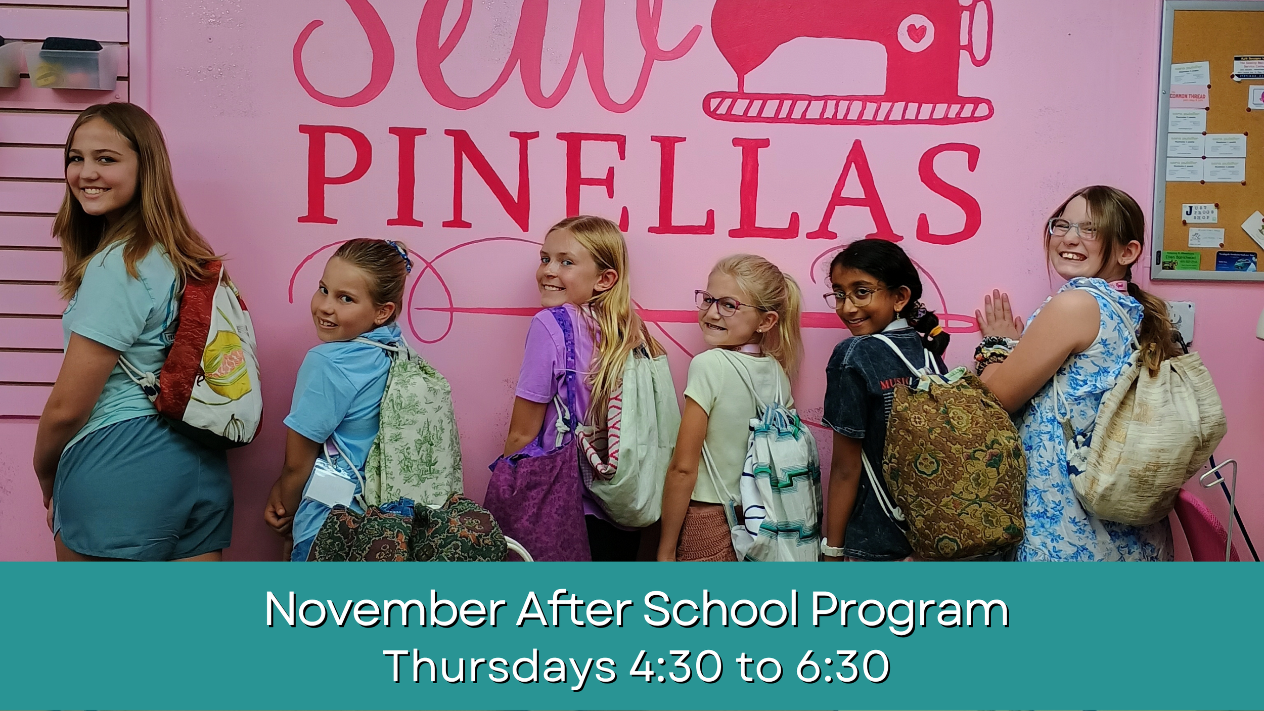After School Sewing - Thursdays in November