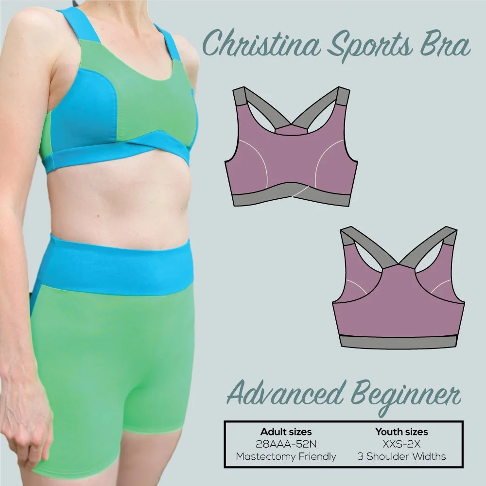 Christina Sports Bra Band Sizes 40-52
