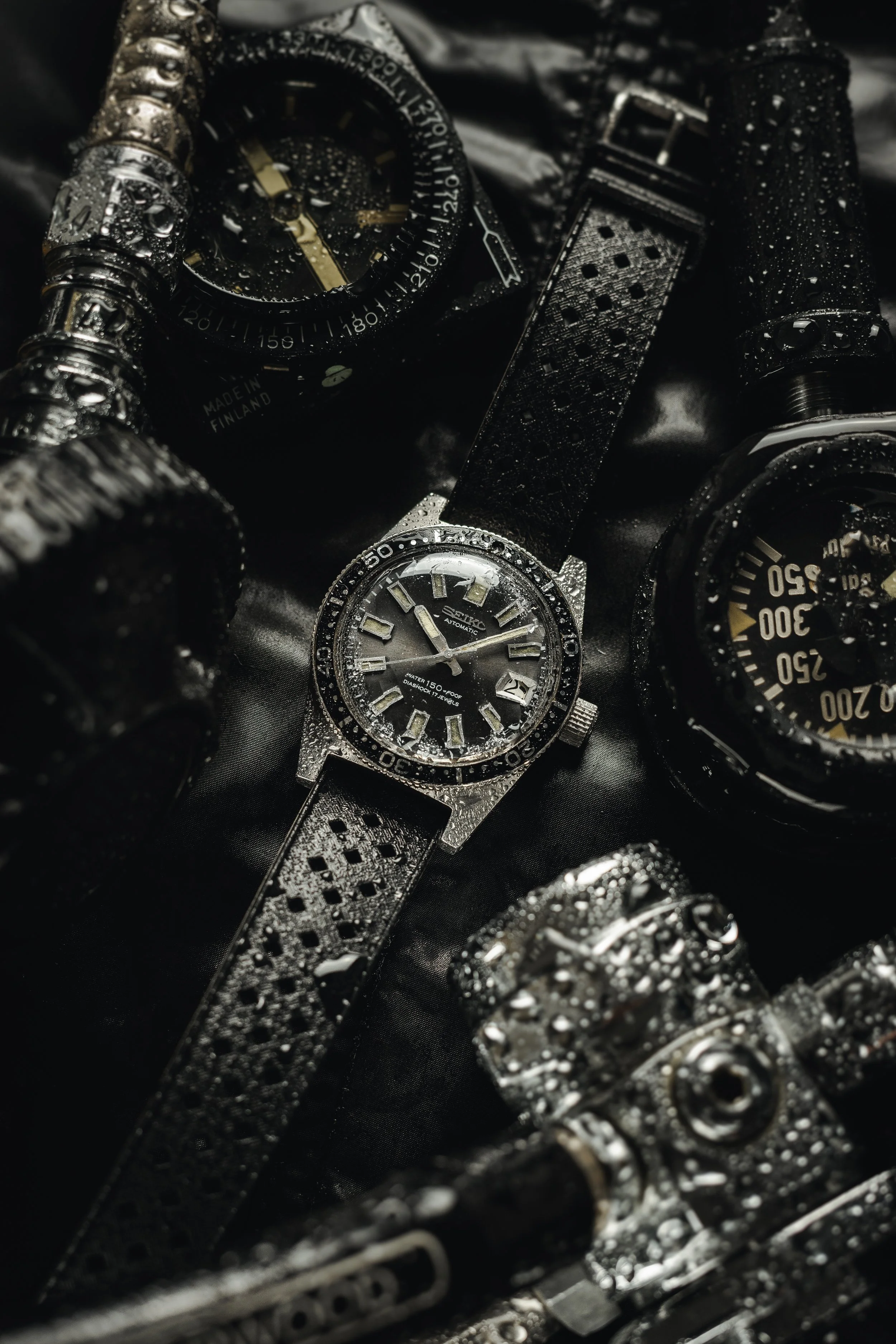 Seiko 62mas seiko 6217-8001 Watch photography water horlogefotografie product photography productfotografie Netherlands Nederland Eindhoven