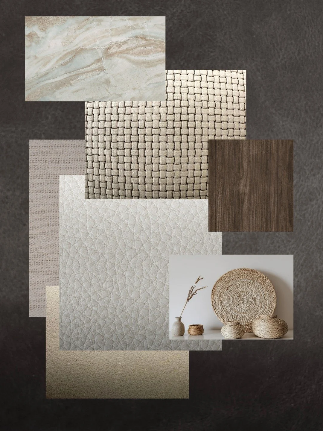 Light meets depth.

A study in layered neutrals &mdash; from the quiet softness of Yang Clarity and Zeppelin Paiste, to the tactile structure of Zeppelin Paiste Maldives Weave, grounded by the rich, moody depth of Soho Shaftesbury Avenue.

Together, 