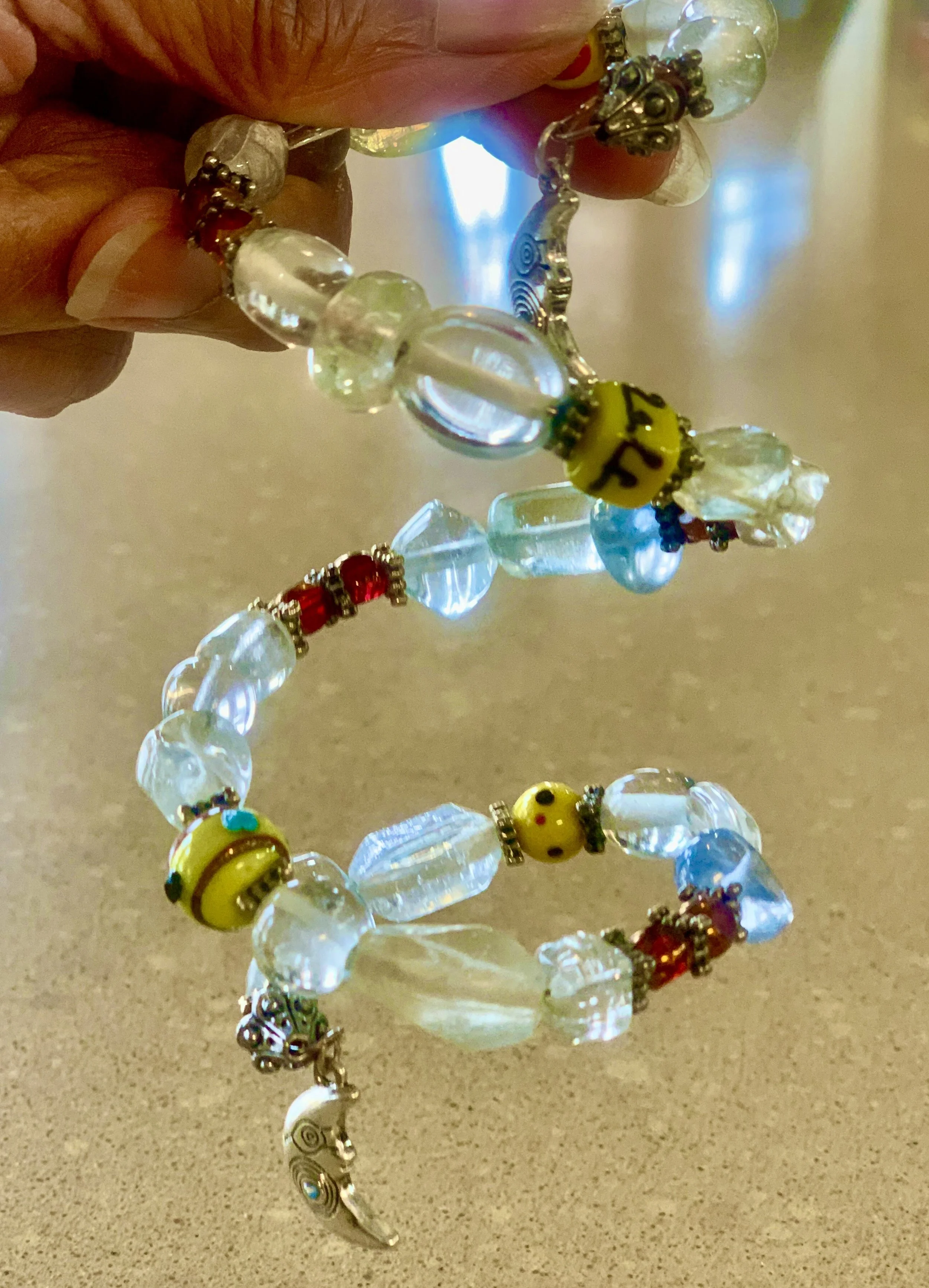 WORKSHOP # 1 - Jewelry Making  - Memory Wire Bracelet