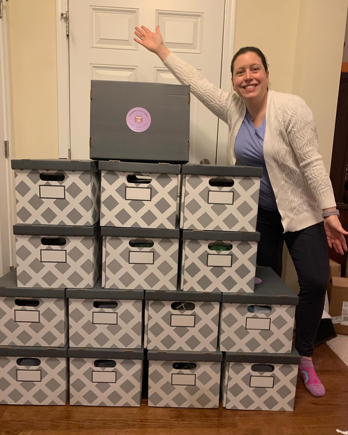 I got the pleasure of giving out 12 Baby Boxes today at @daytonrighttolife &lsquo;s baby shower. These were the first boxes that I gifted! I loved blessing the new mommas to be and celebrating their babies with them. I&rsquo;m looking forward to the 