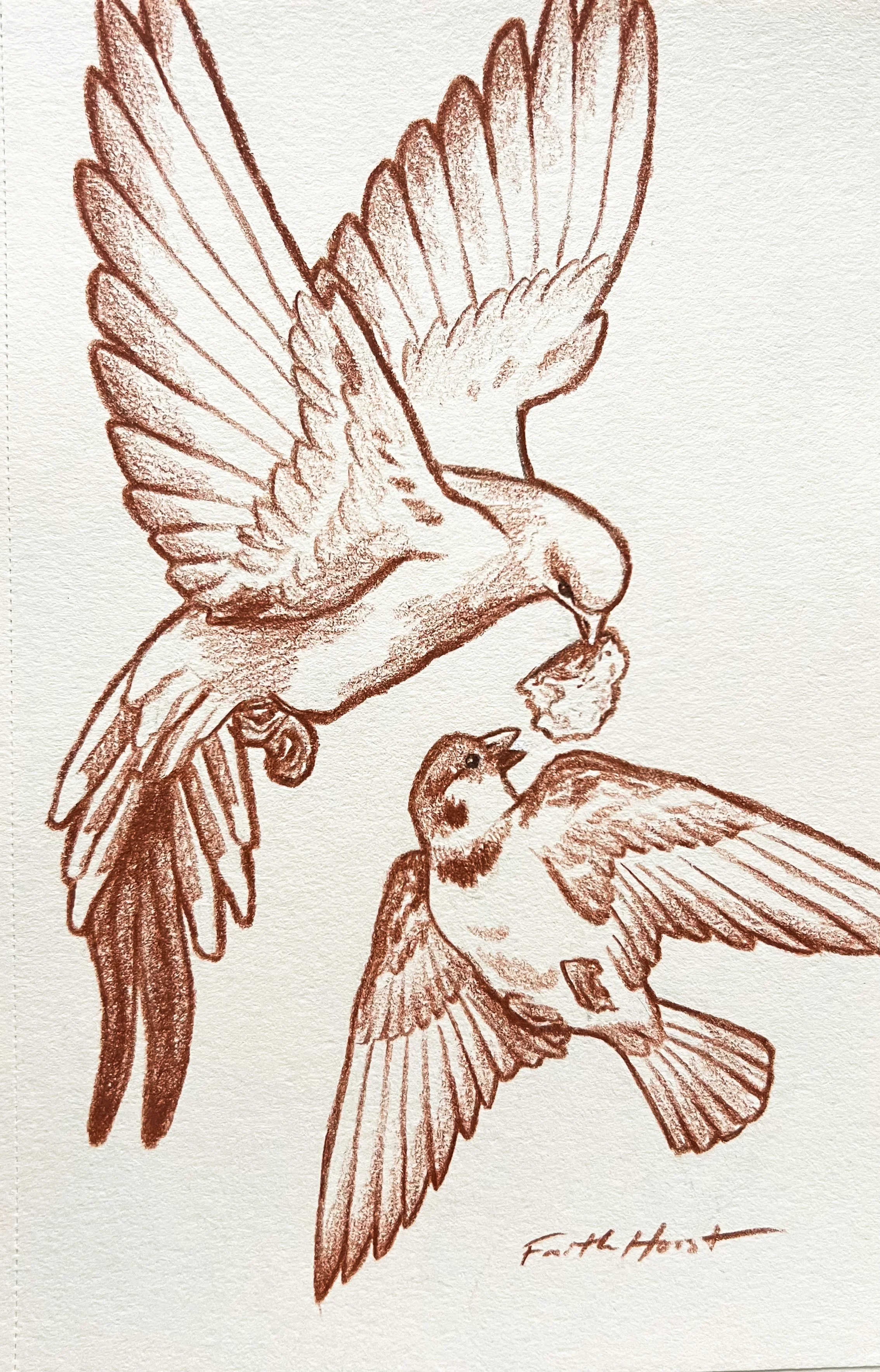 Mini Print: “Heavenly Provision”