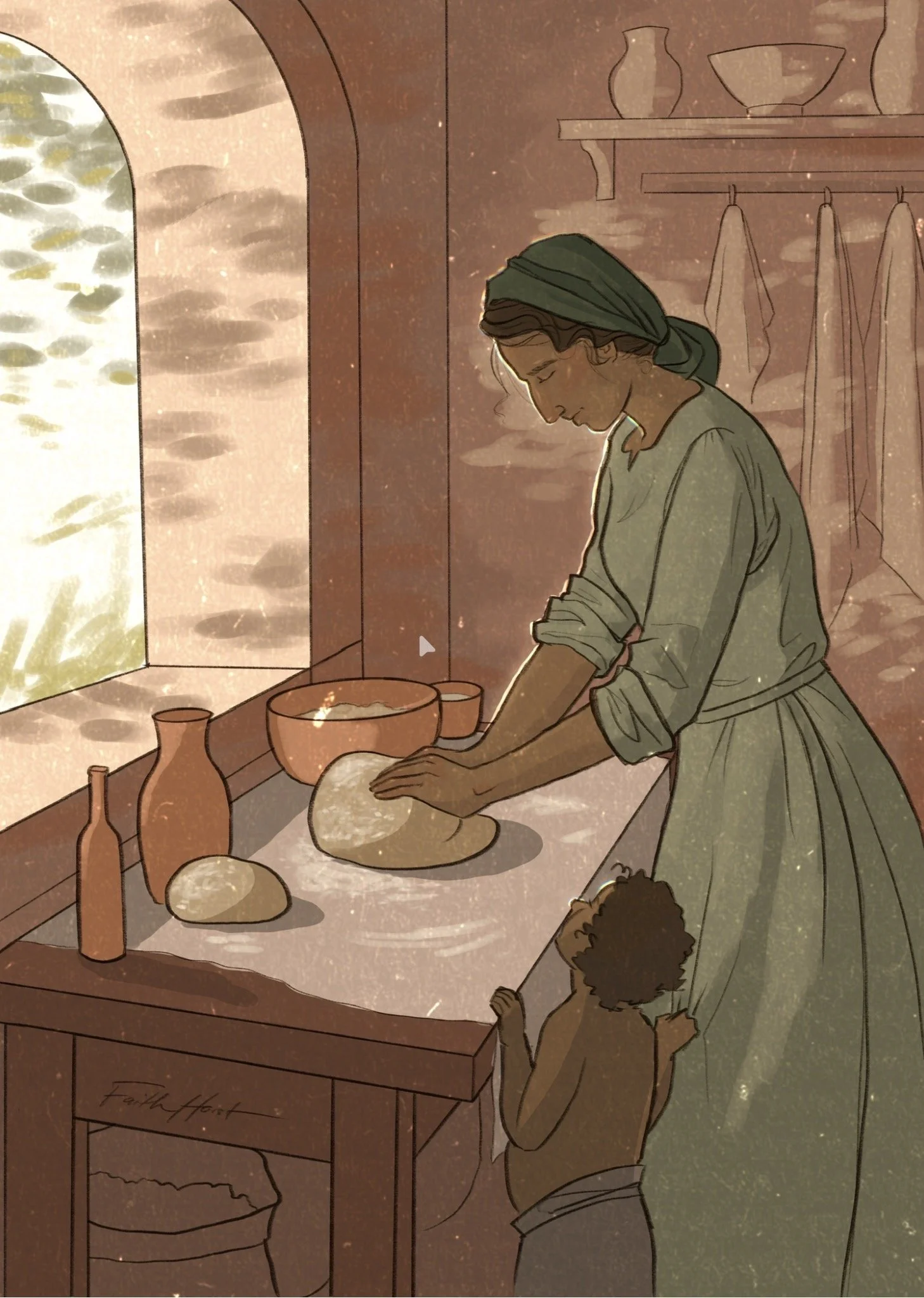 “Kitchen Madonna”