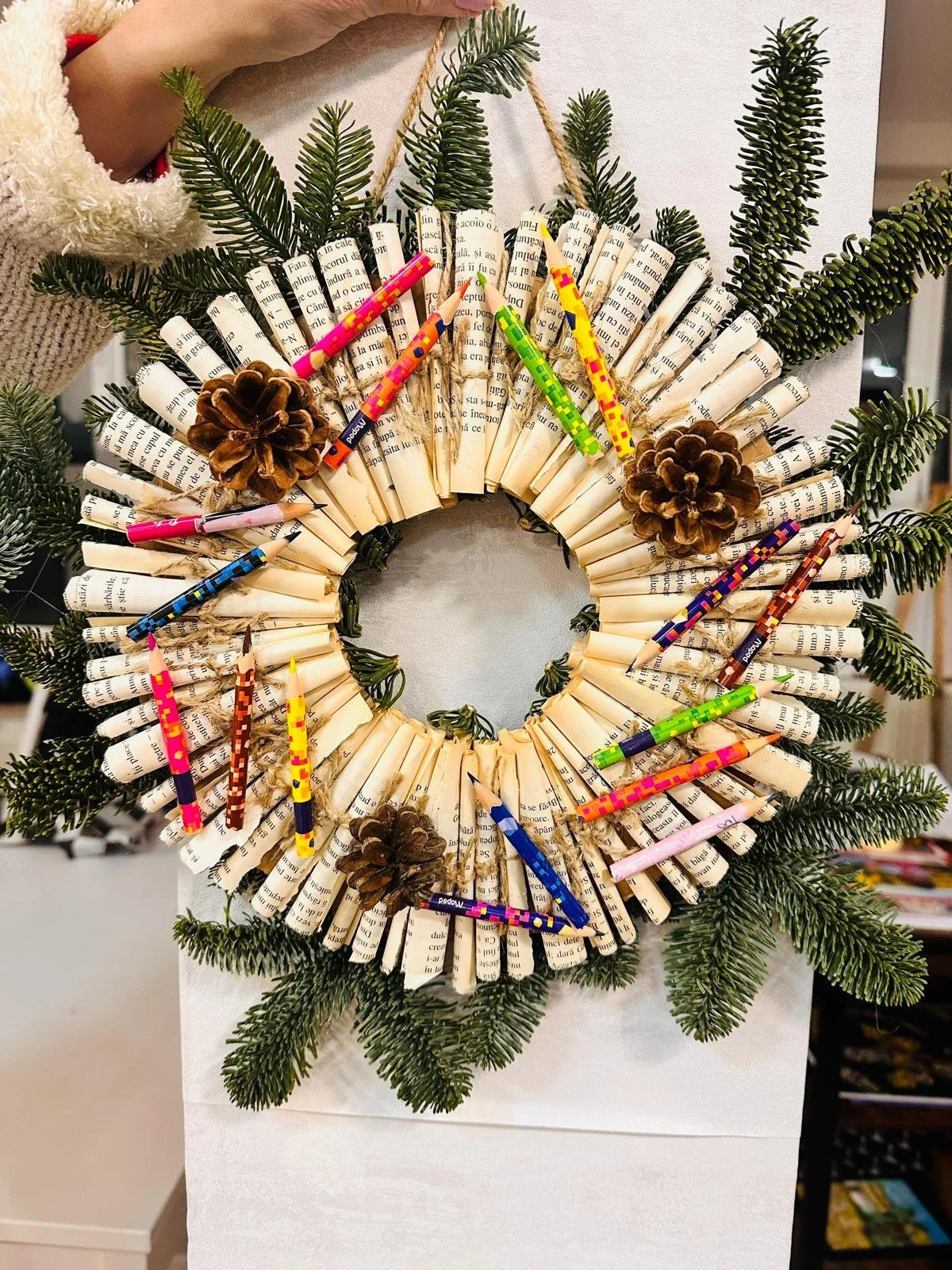 Coroniță decorativă de Craciun