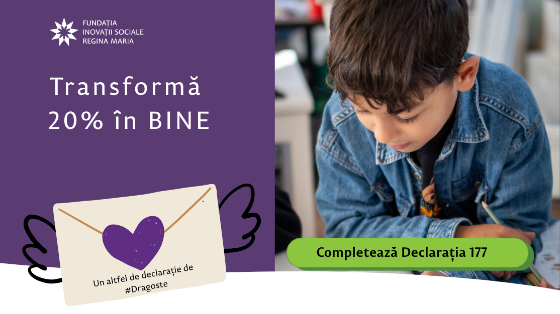 Transformă 20% în BINE până pe 25 iunie