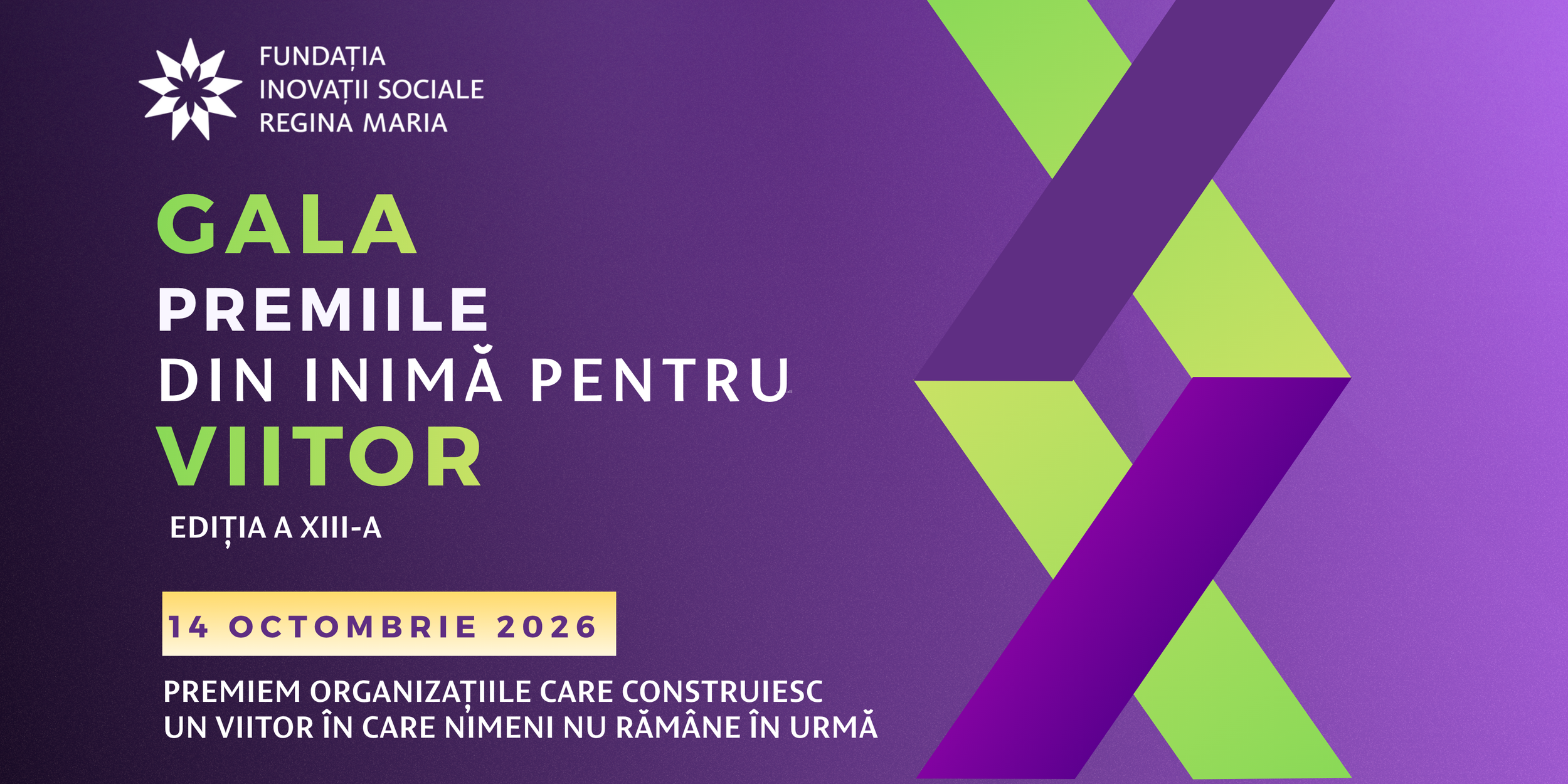 Gala ediția XIII – Premiile „Din inimă pentru viitor”