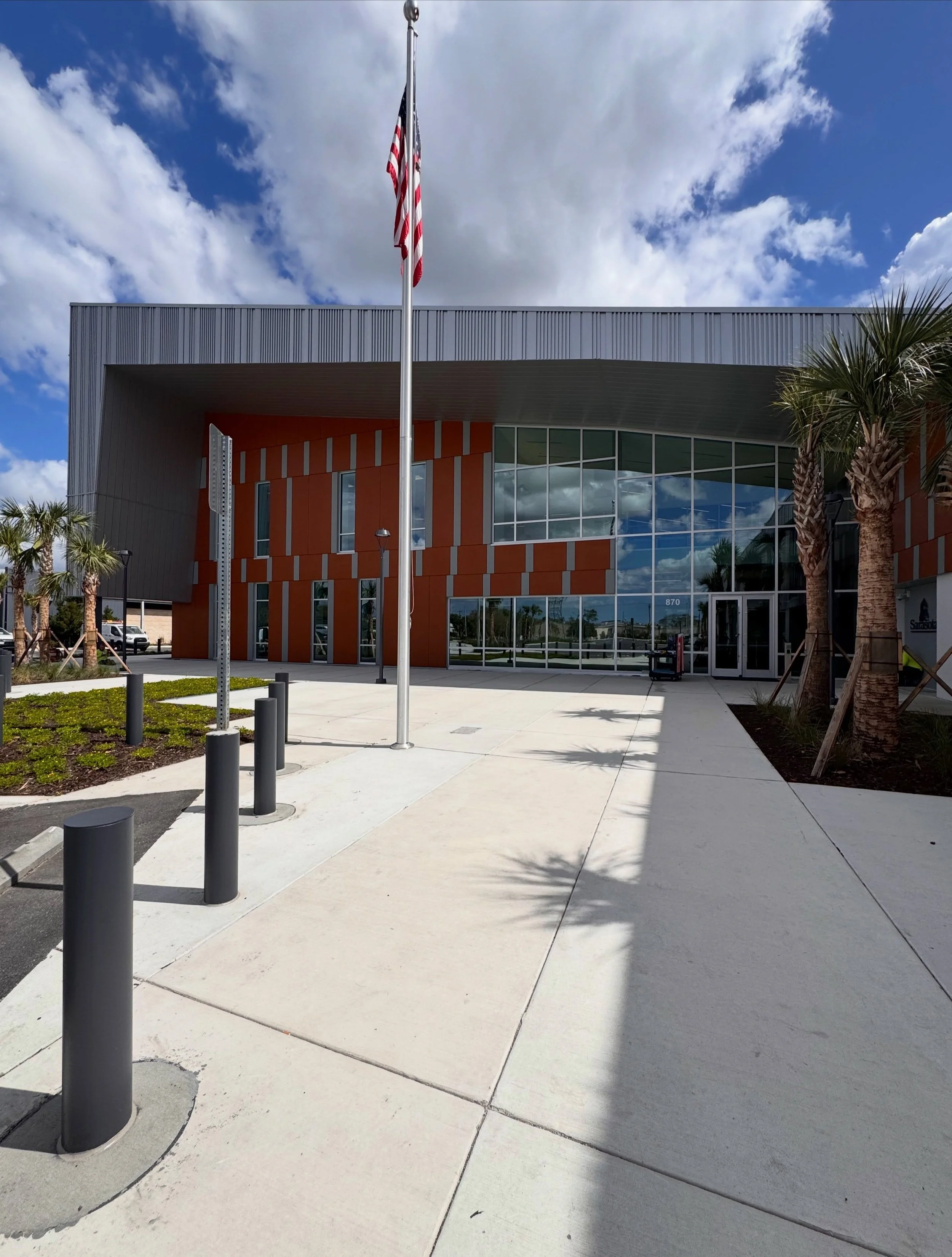 Another impressive construction completed by the talented builders in our area. This building stands out for its amazing design and we were happy to collaborate with the Post Construction Clean up. We clean over 1,000 windows and 60,000 Sqft we left 