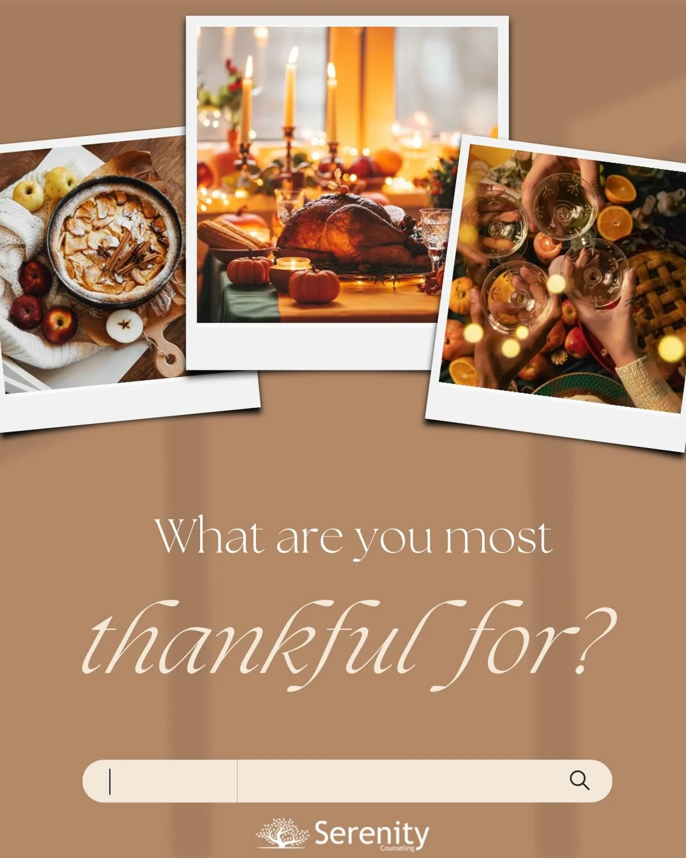 🍂November is a month of gratitude. Share one thing you&rsquo;re thankful for this year! 🍂