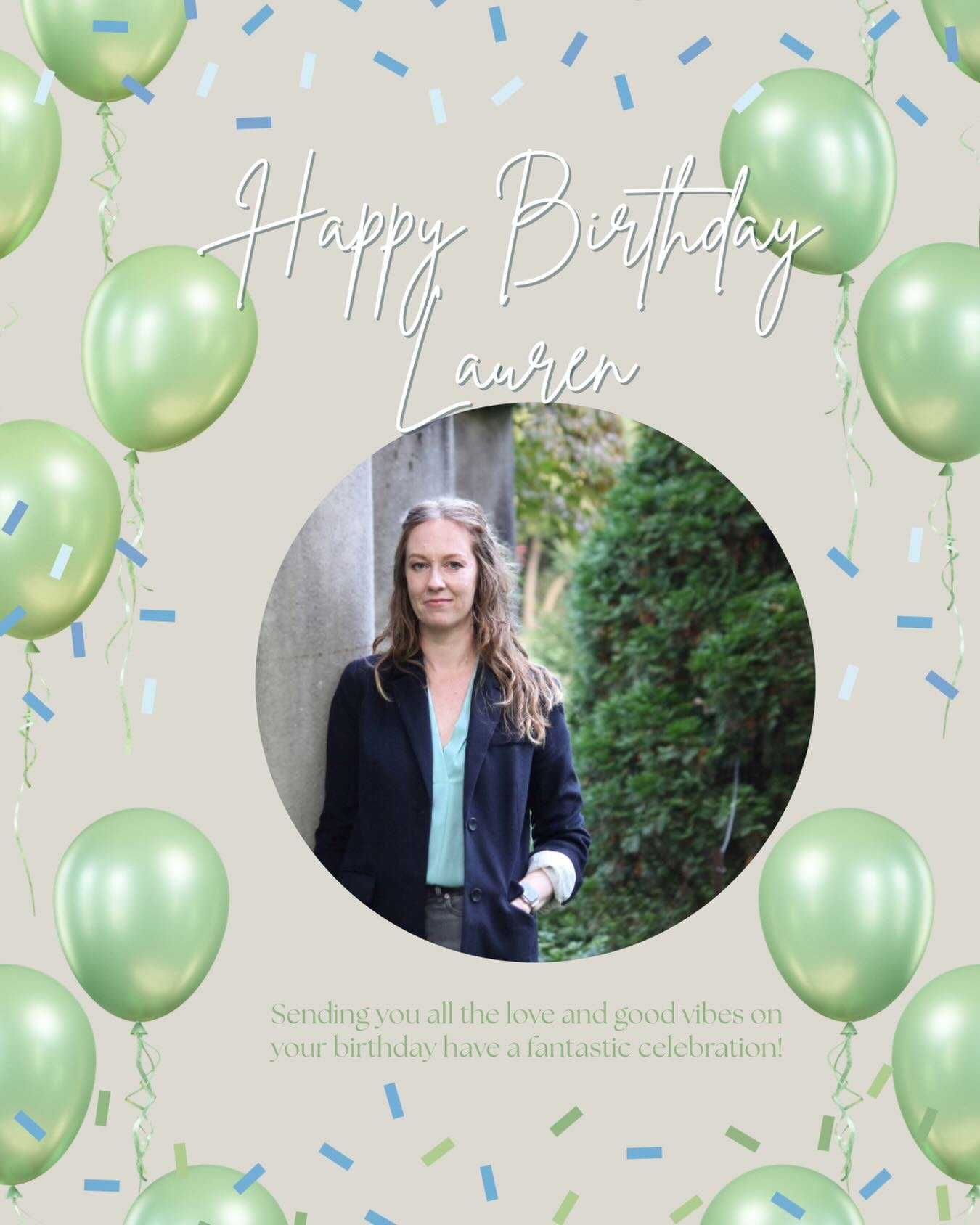Happy Birthday to our play therapist Lauren. We hope you have the best time celebrating 🩵 You bring so much care and light to our office!