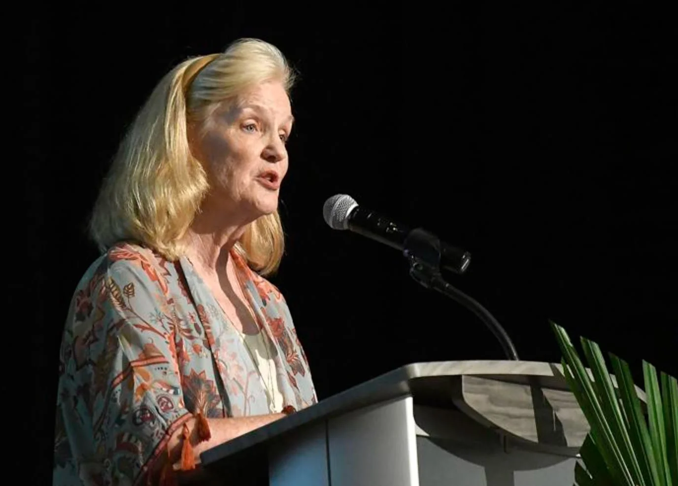 Abuse survivor recounts her struggles at YWCA event