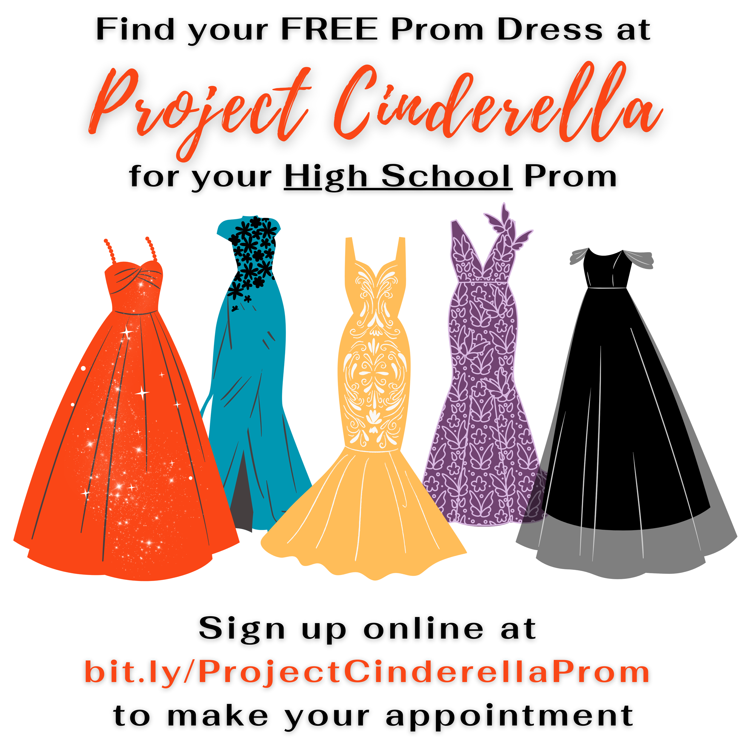 YWCA announces Project Cinderella Shop Dates for area High School Proms.