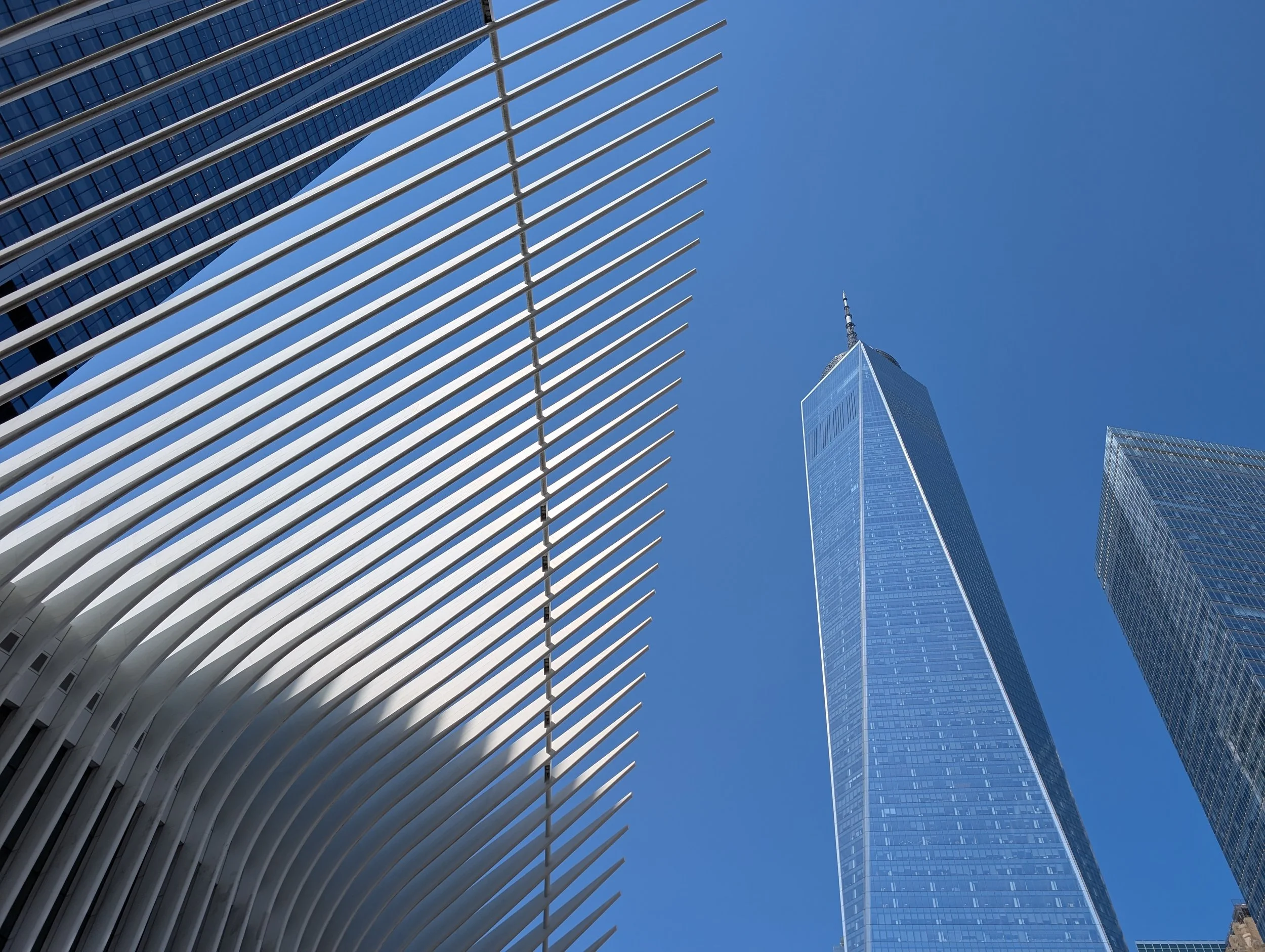Oculus along side One World Trade Center