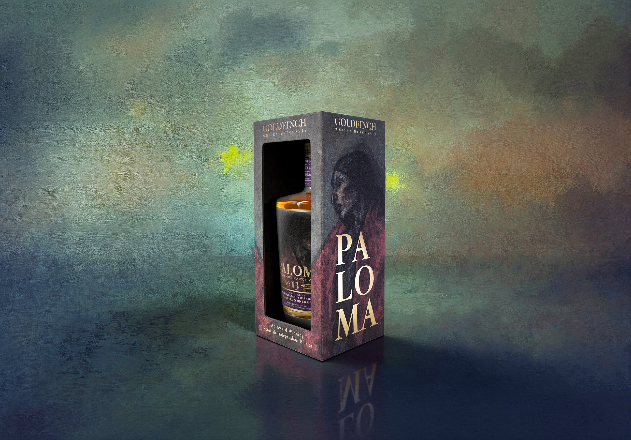 PALOMA Whisky Packaging for Goldfinch