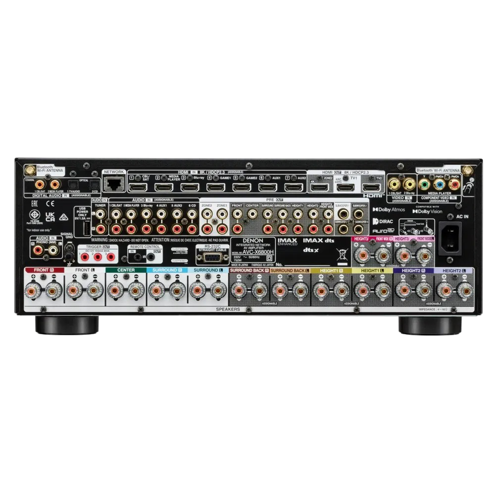 Denon AVC-X6800H Home cinema AVR — AV Innovation