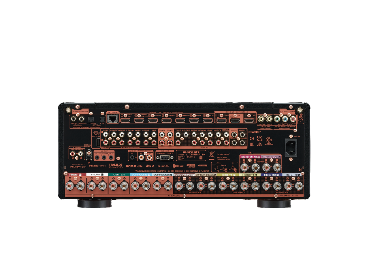 Marantz Cinema 30 Rear
