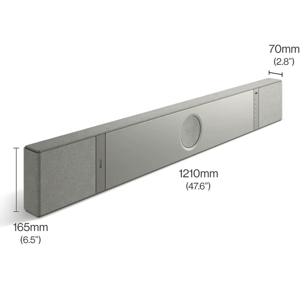KEF XIO Dimensions