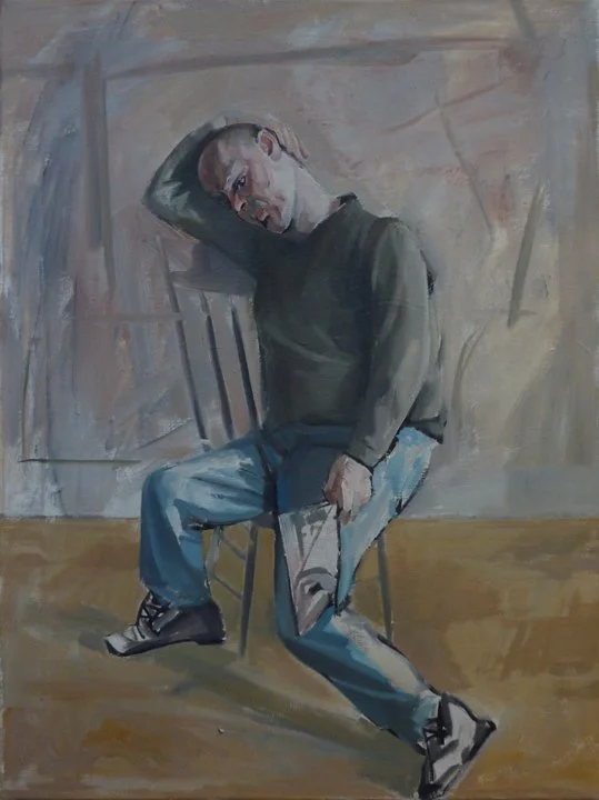 PERPLEXED
oil on canvas 20" x 16"