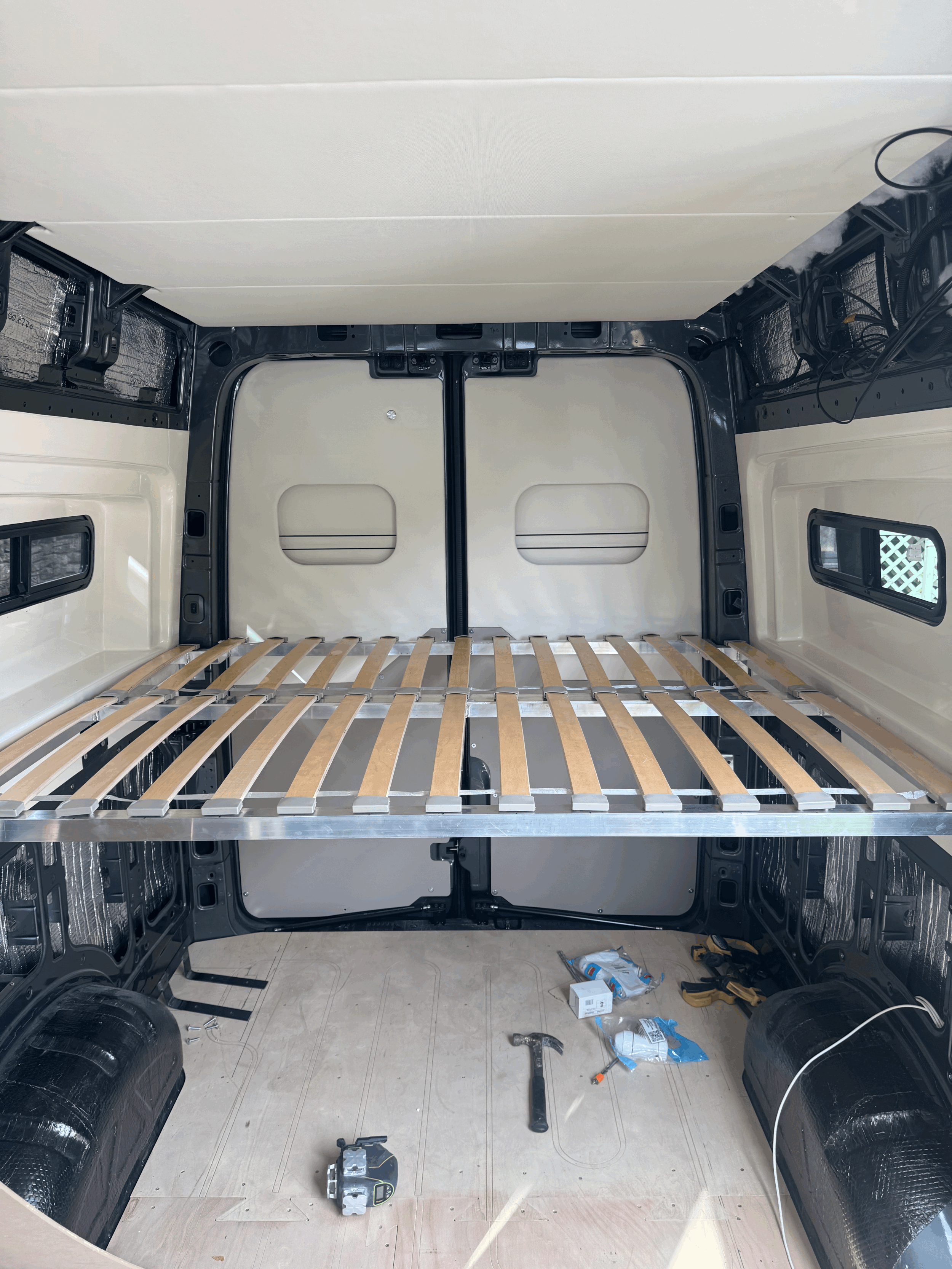 thumbnail interactive-video image 1 of Aluminium Crafter Sliding Door Wedge Stop – Universal Campervan Motorhome Van 1 of 4