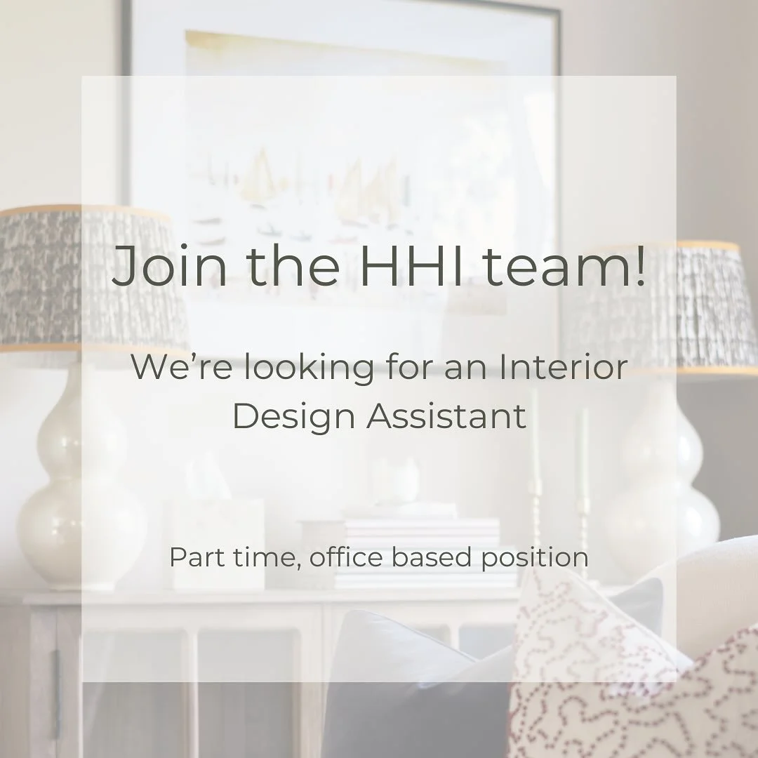 Exciting opportunity for an Interior Design Assistant to join our growing studio based just outside Chester.

#interiordesignassistant #hiring #interiordesignerschester #joboppurtunity