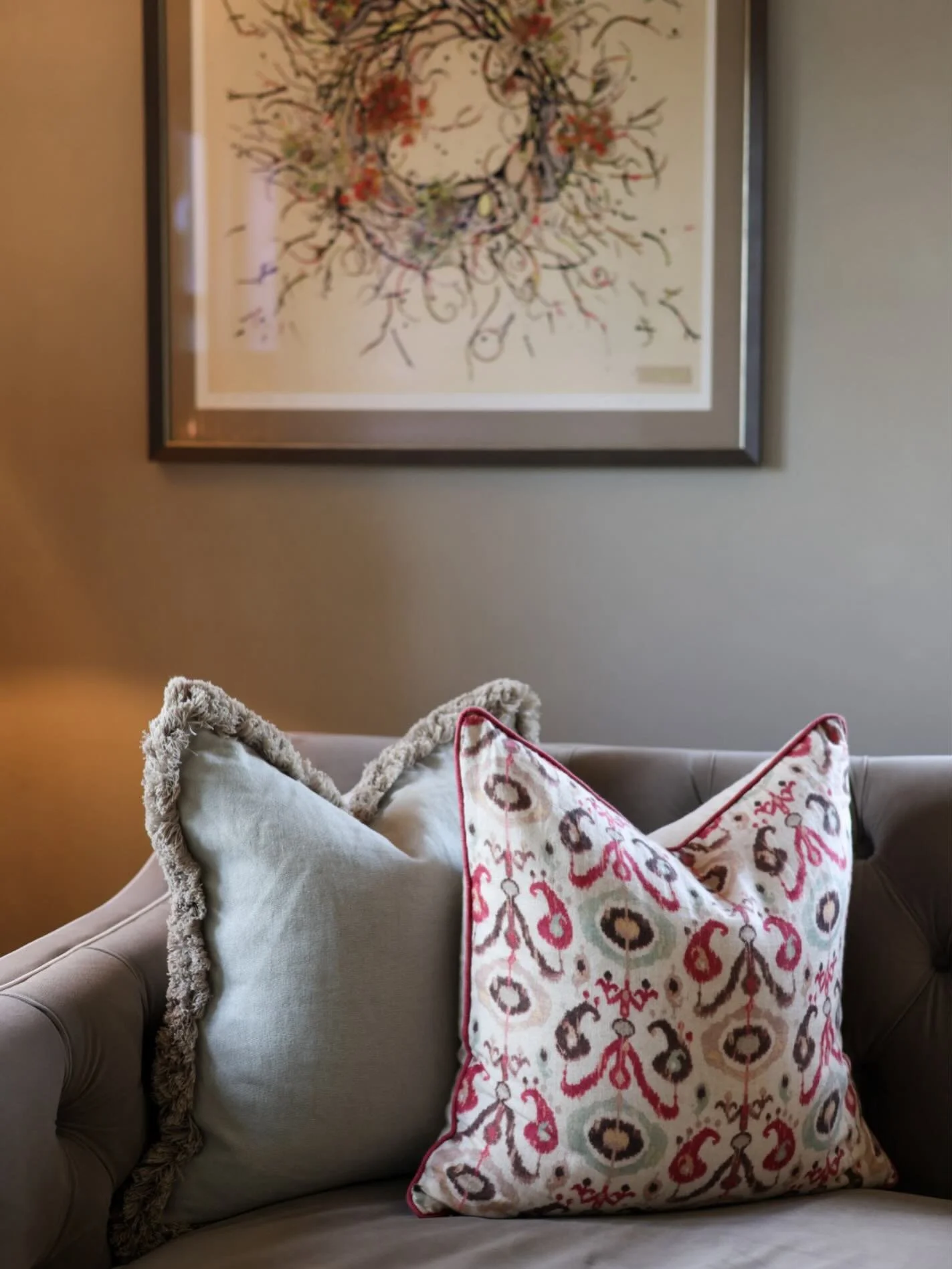 A moment of calm before a busy week ahead🍃.

We&rsquo;re deep in prep mode in the office, finalising the last few details and getting everything lined up for a couple weeks of installs. We&rsquo;ve been living in fabric swatches and schedules to get