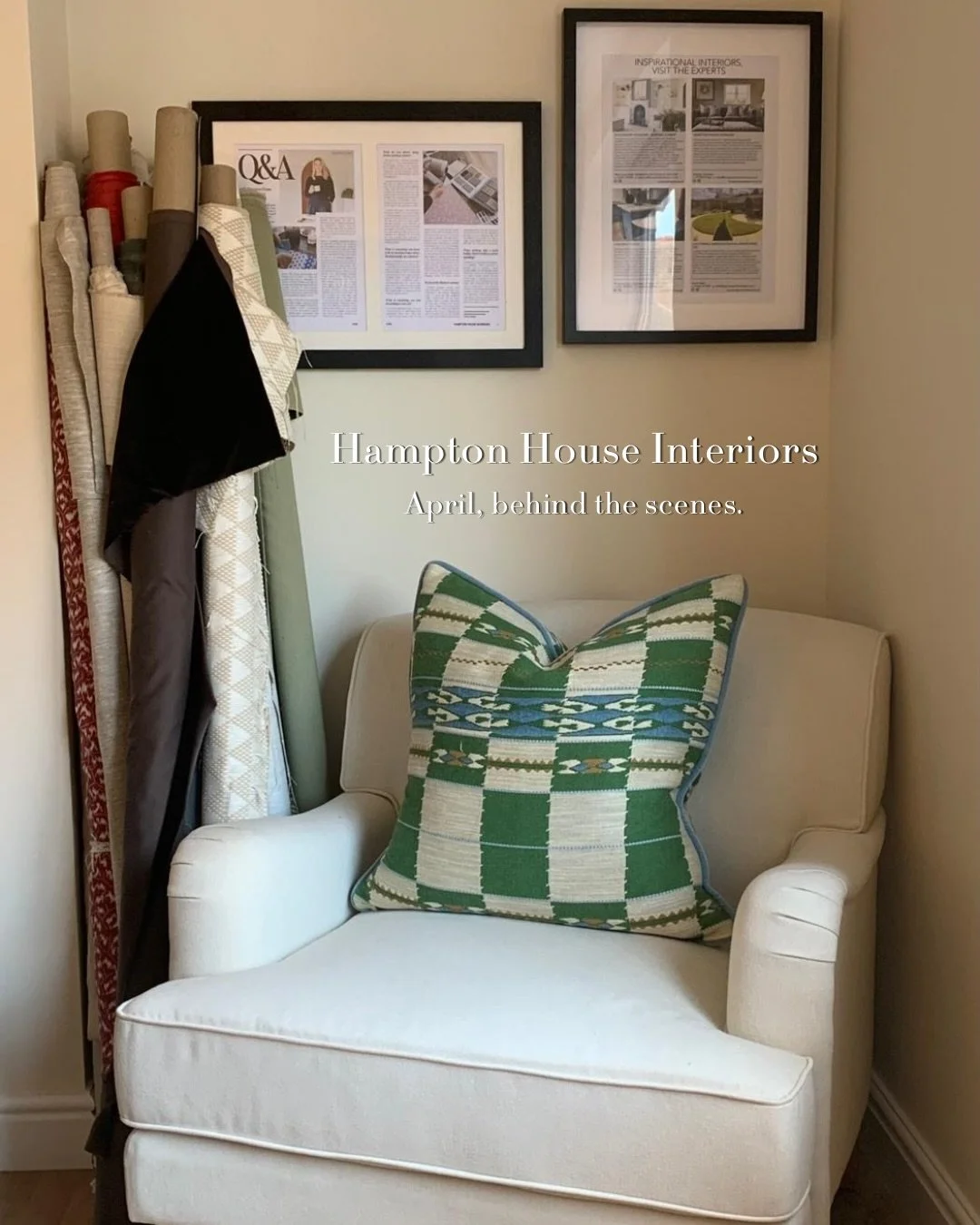 Behind the scenes with Hampton House Interiors&hellip;📸 ✨

From welcoming new clients to final installs, we have loved every second of April. Of course, it&rsquo;s always made better with our office dogs by our side! 🐶 🤎

#InteriorDesign #cheshire