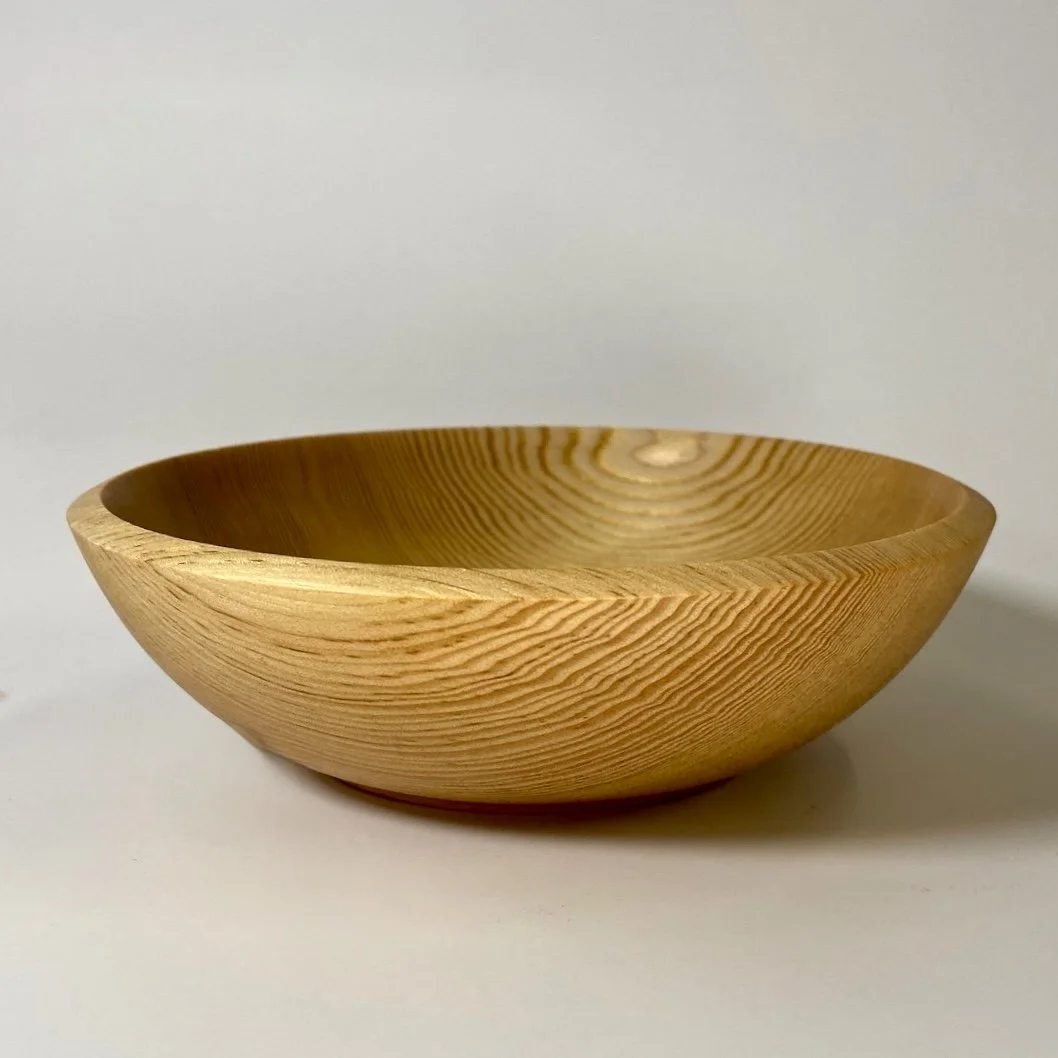 NEW - 5 3/4" x 1 5/8" Vertical Grain Fir Wood Bowl