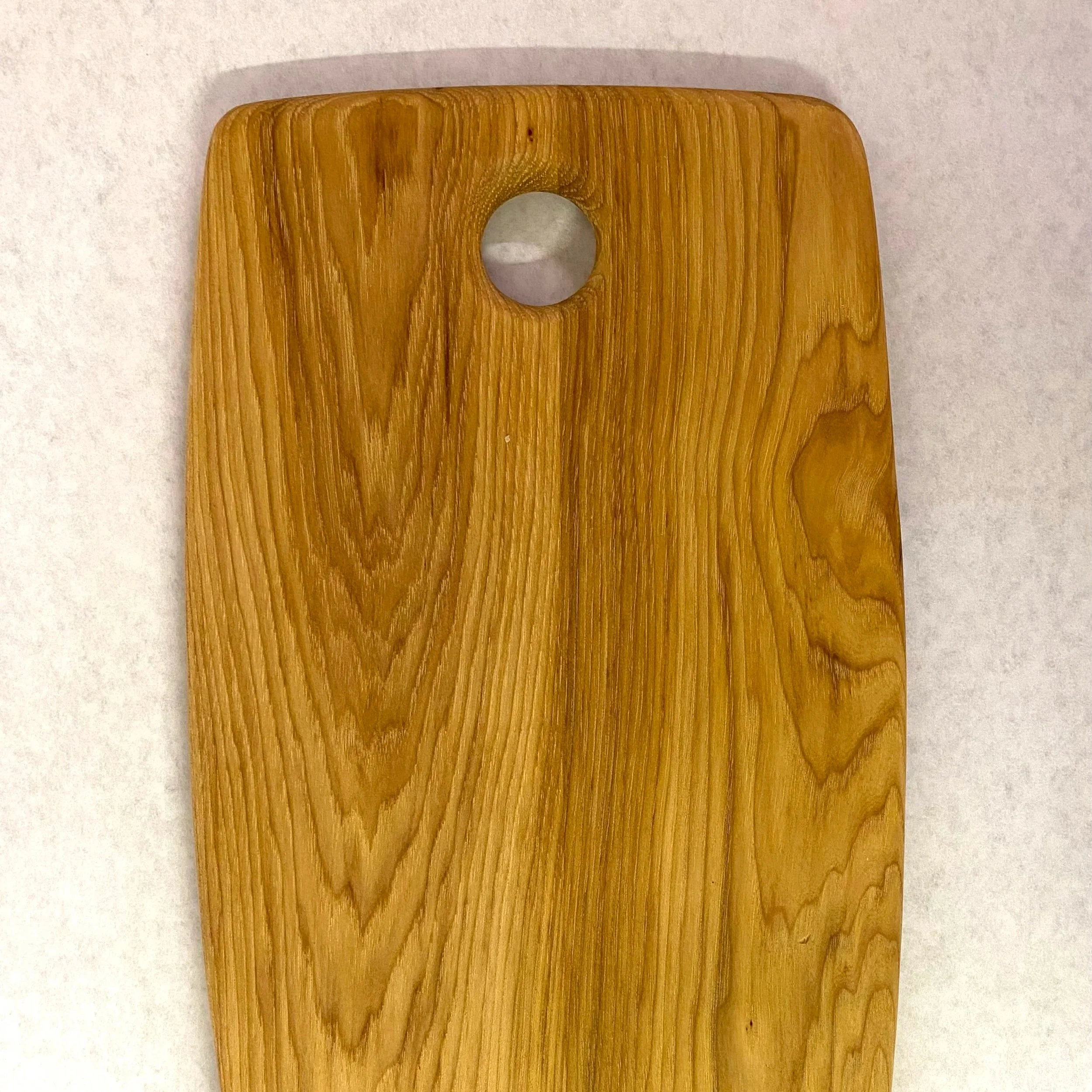 Hickory Cutting Board with Hole