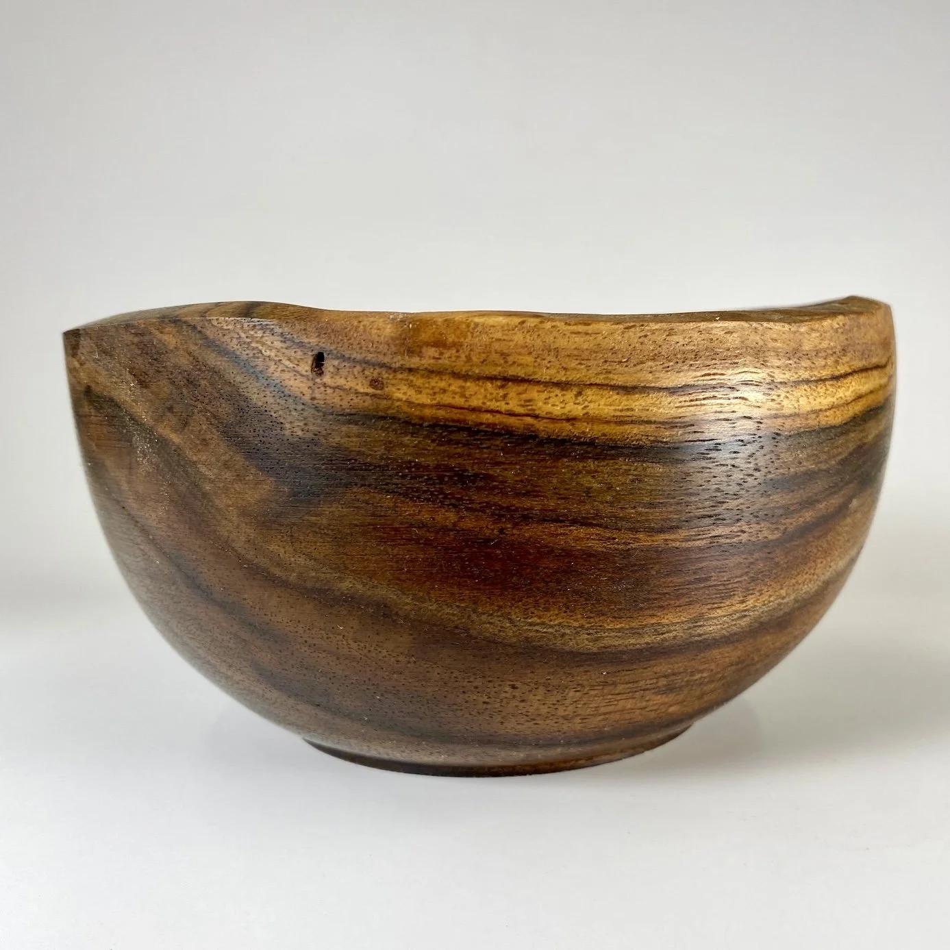 5 7/8" x 3" Walnut Wood Bowl