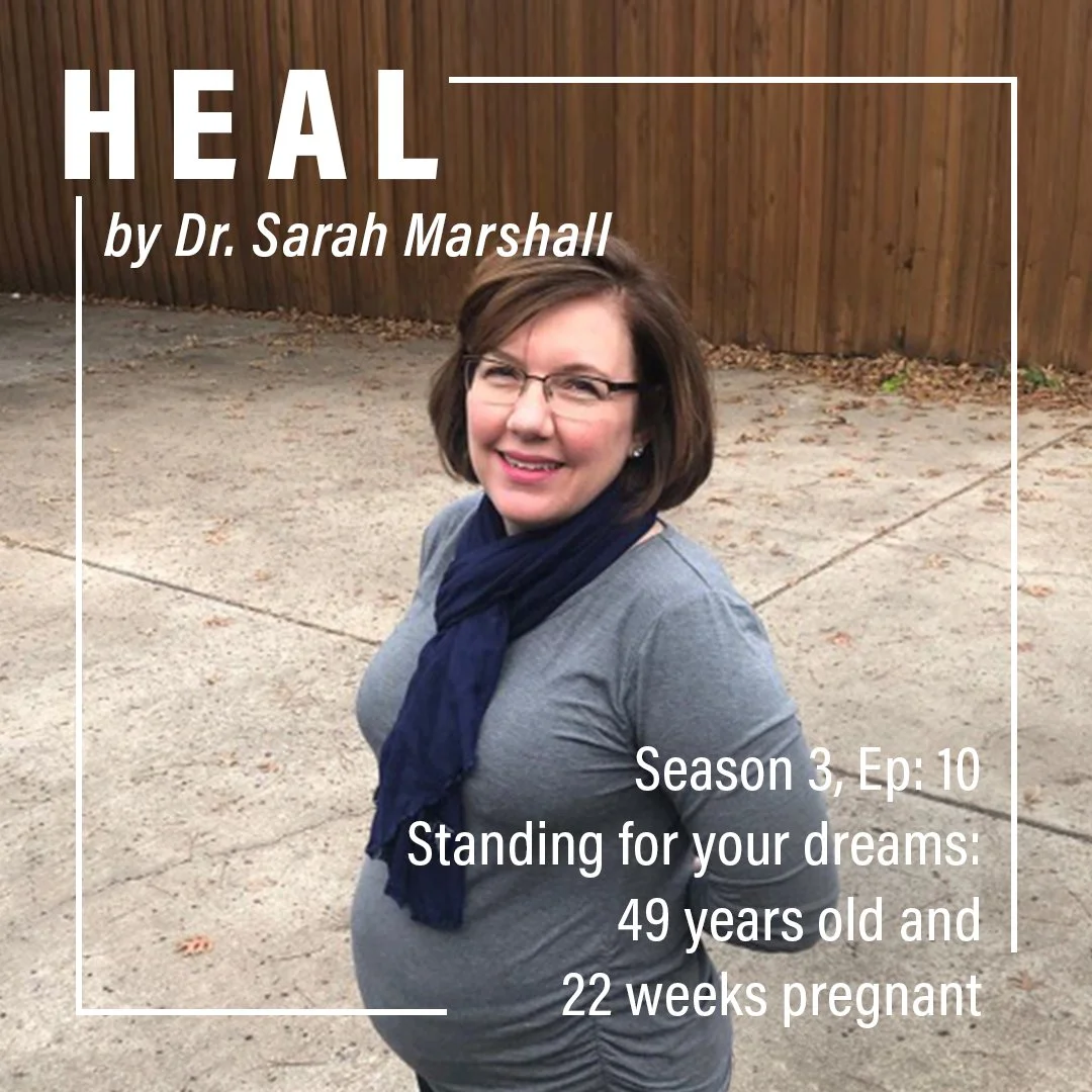 Standing for your dreams: 49 years old and 22 weeks pregnant after 11 failed pregnancies