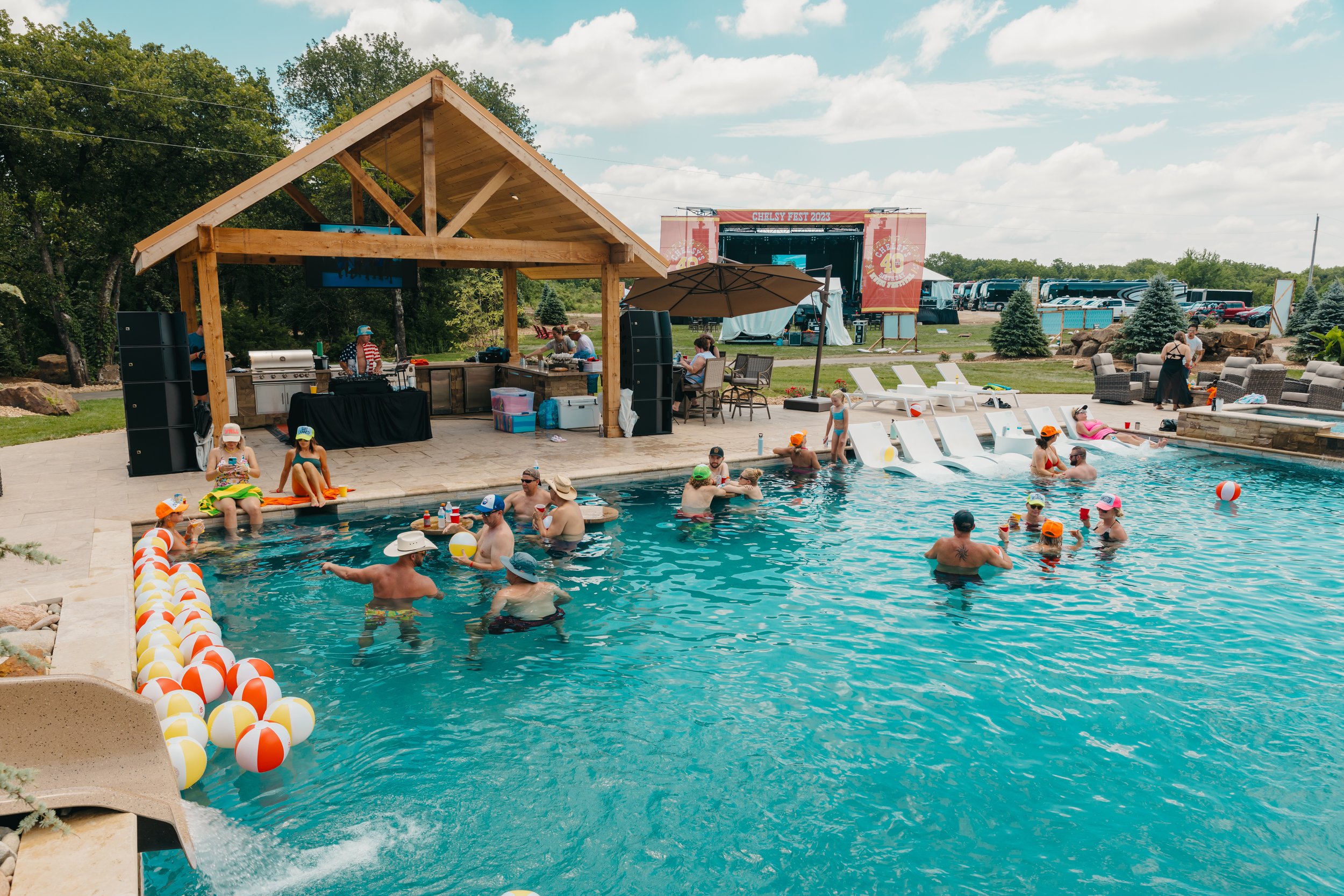 pool party weekend ranch buyout Kansas