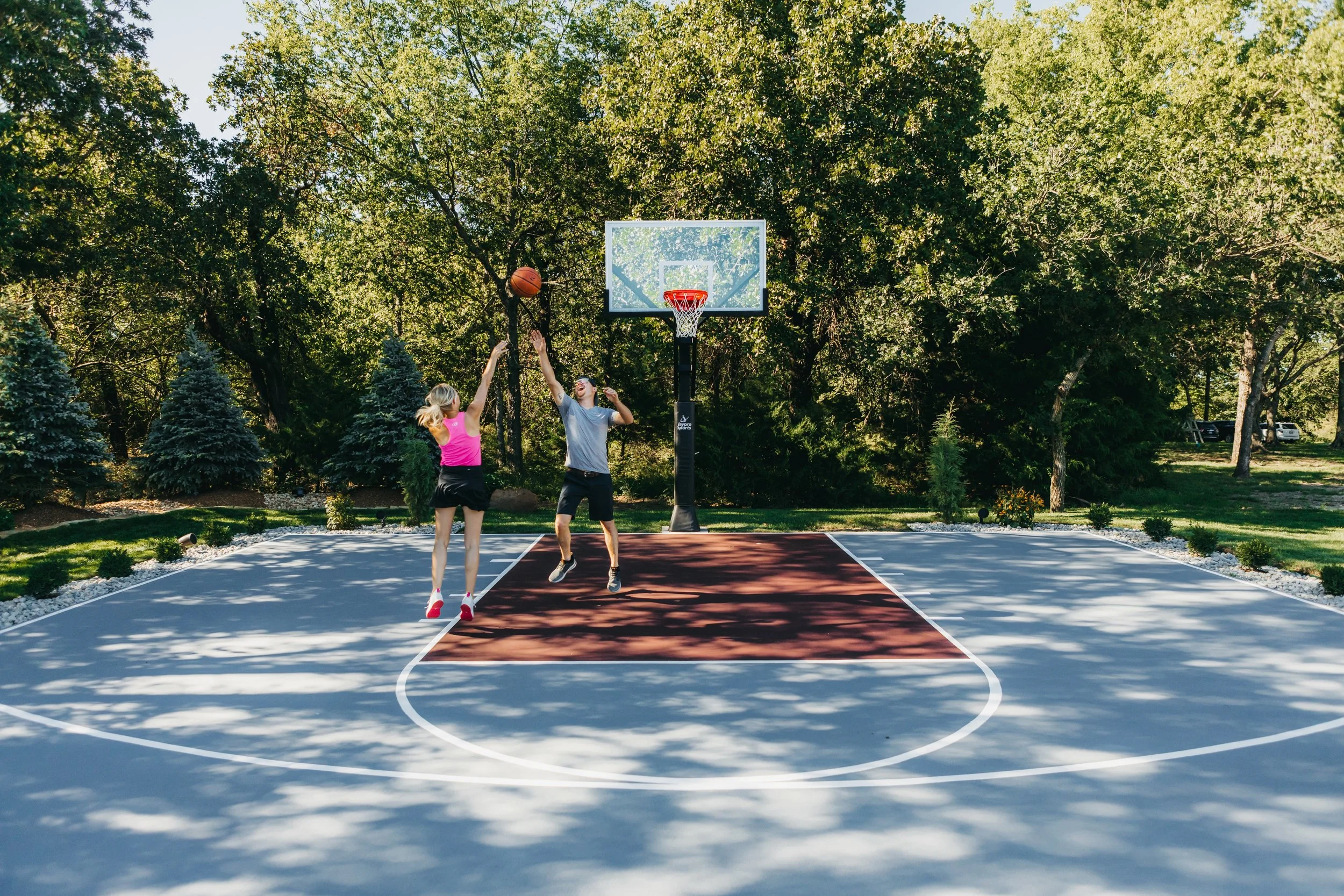 basketball court ranch activities for groups