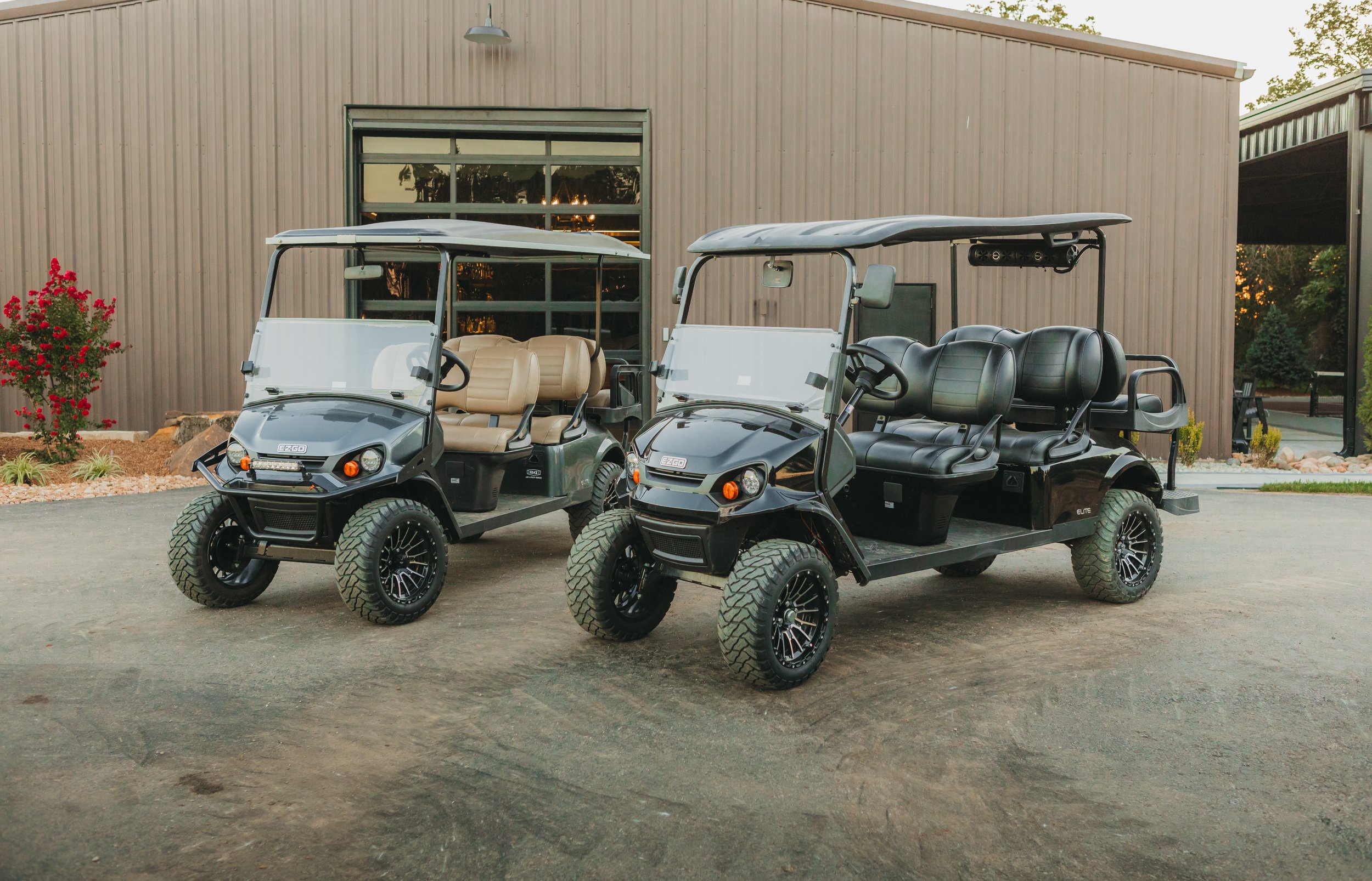 golf cart shuttle service event venue accessibility Kansas