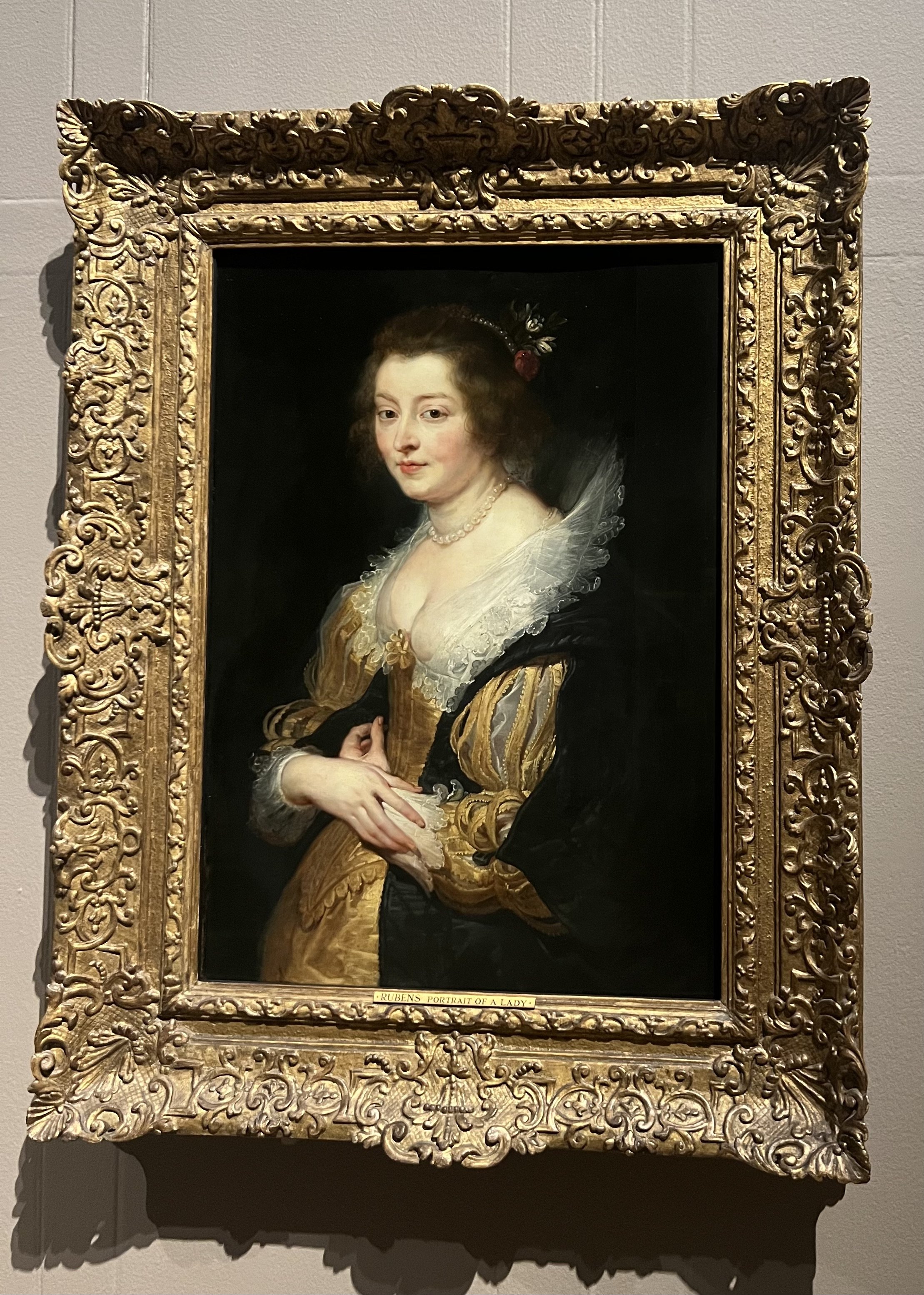 Portrait of a Woman - Peter Paul Rubens
c. 1625 - 1630
Oil on panel