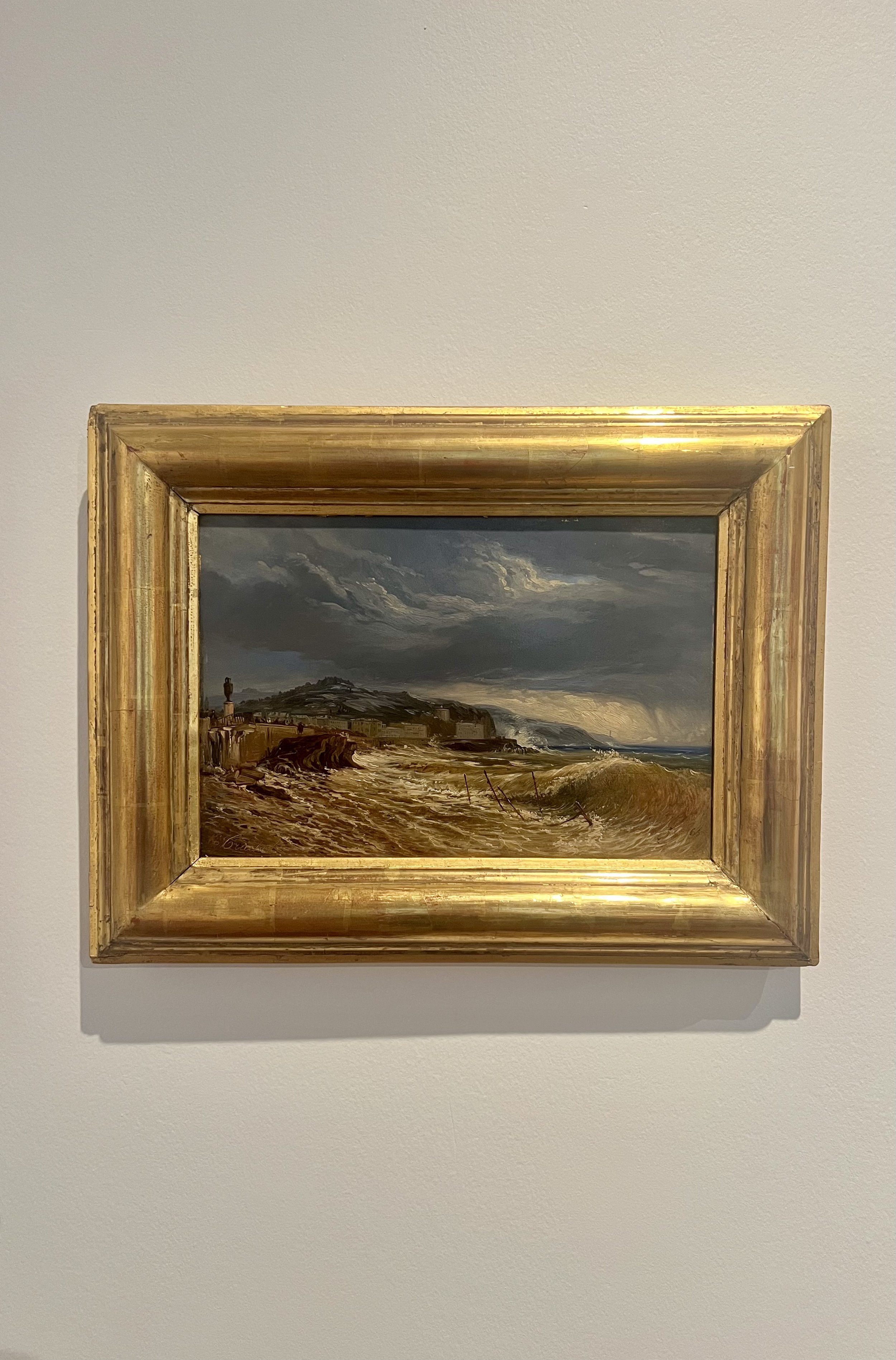 Tempête sur le quai du midi (actuel quai des États-Unis) - Hercule Trachel
1839 - 1871
Tempera on wood panel
