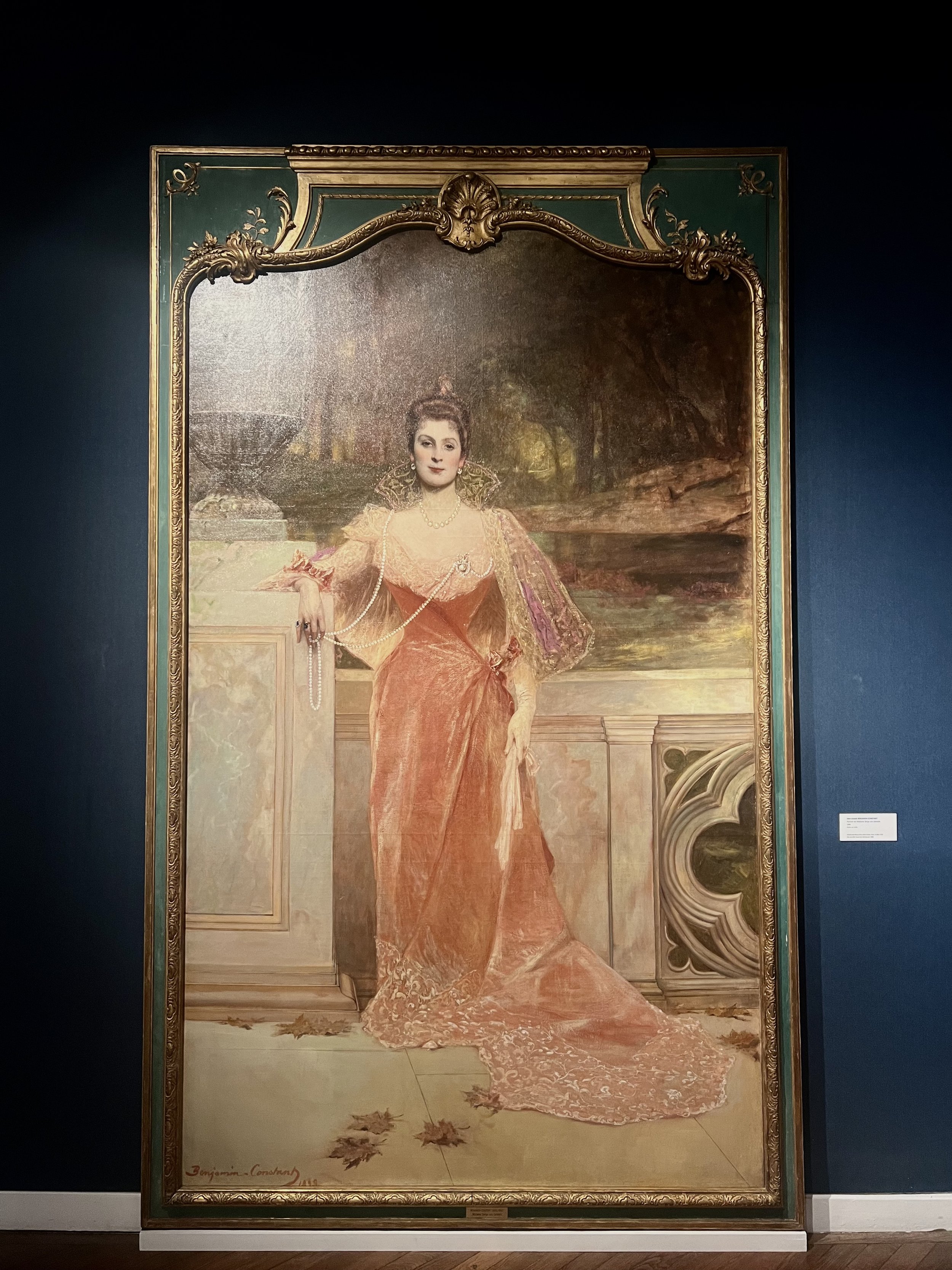 Portrait de Madame Serge von Derwies - Jean-Joseph Benjamin Constant
1898
Oil on canvas