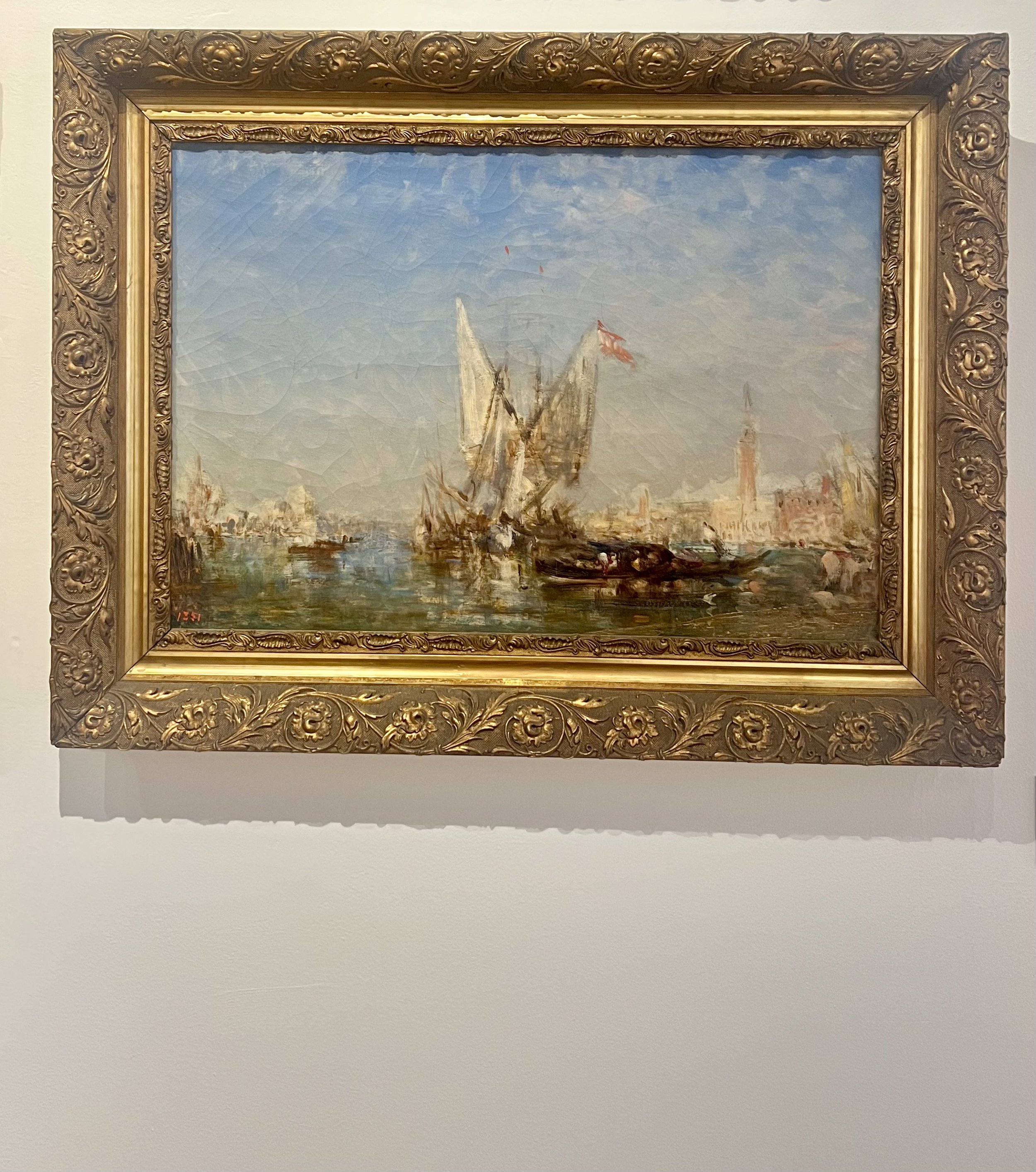 Grand canal de Venise (trabucos à Venise) - Félix Ziem
19th Century
Oil on canvas