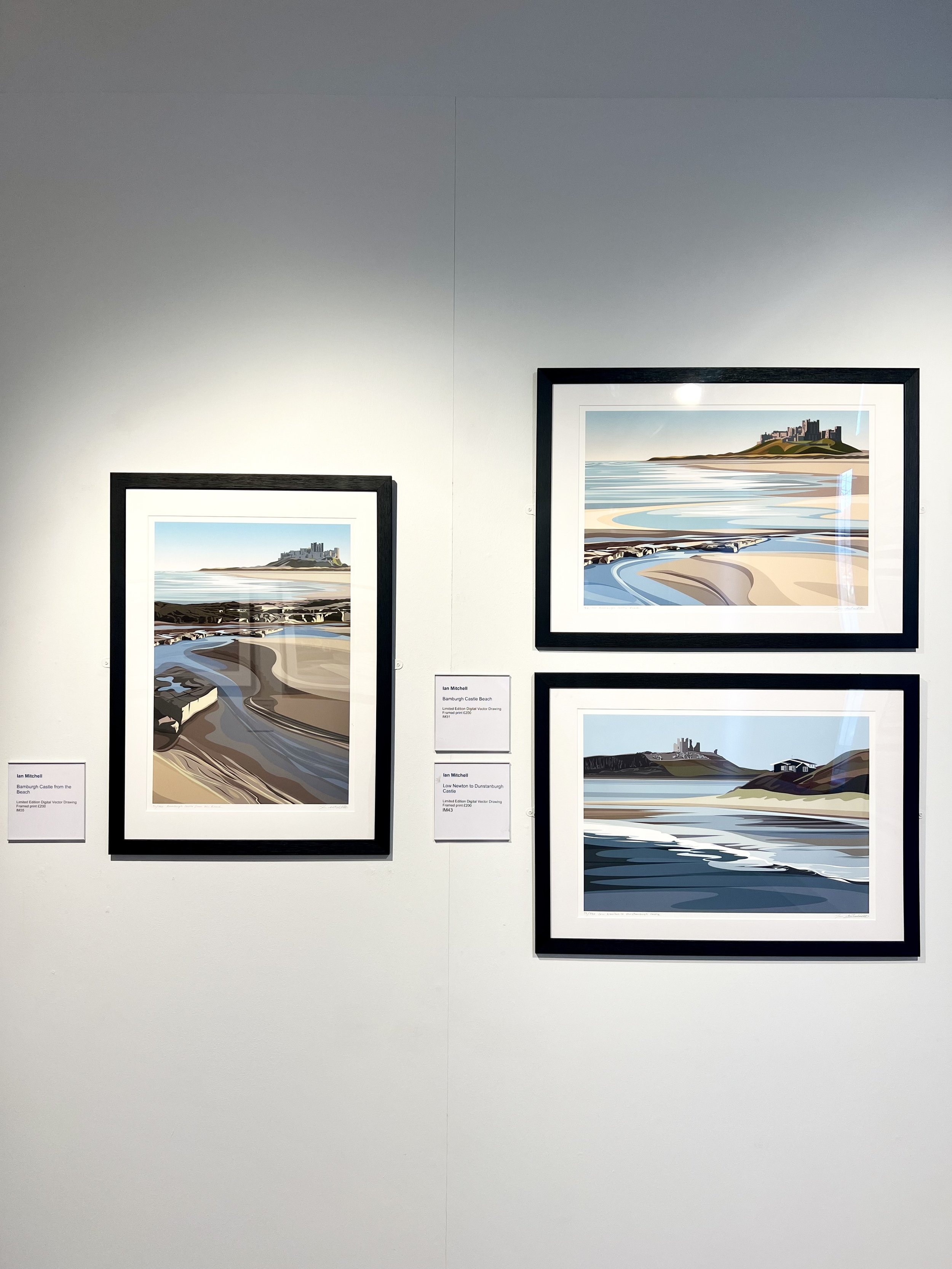 Bamburgh Castle from the Beach - Bamburgh Castle Beach - Low Newton to Dunstanburgh Castle
Ian Mitchell