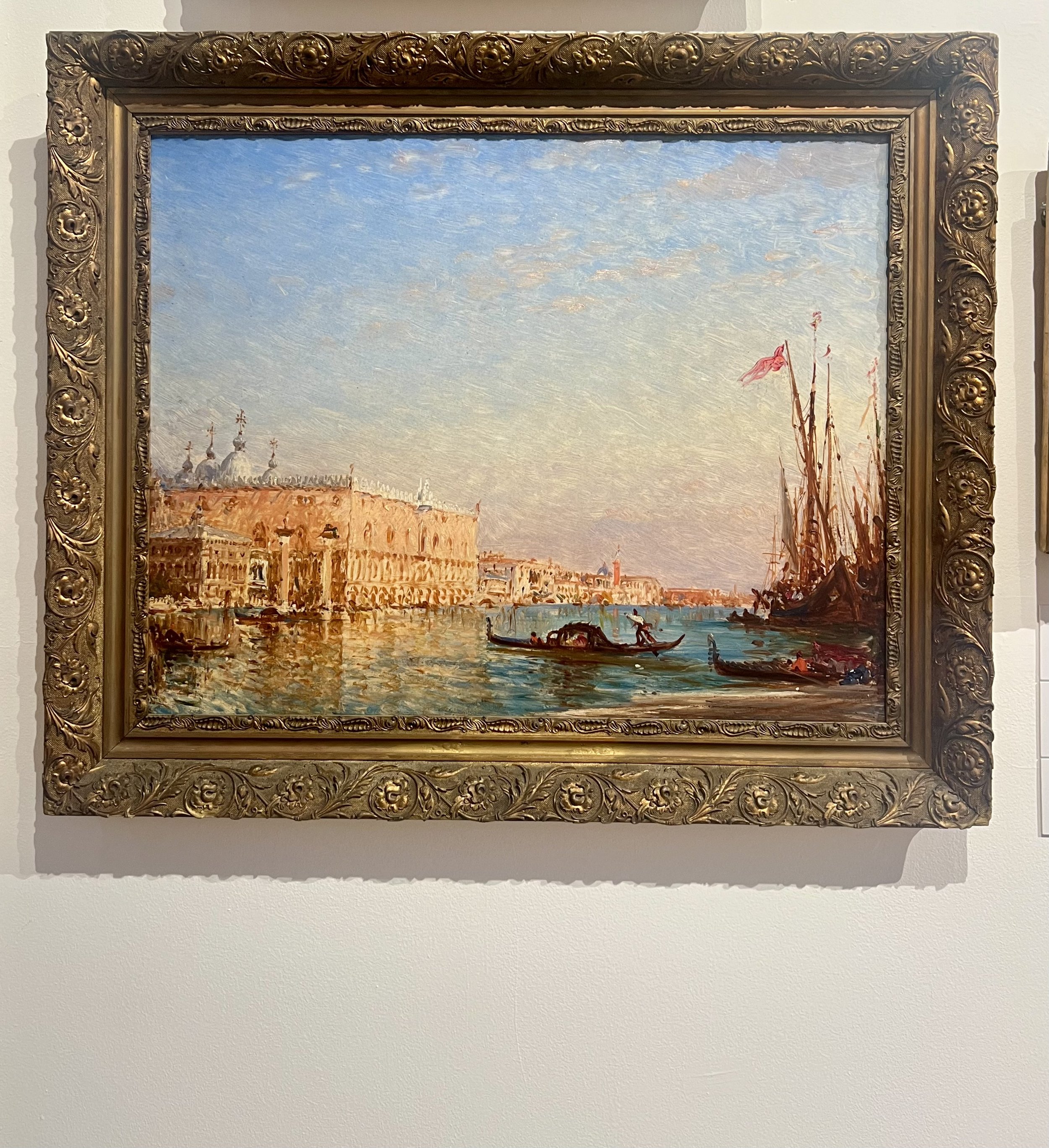 Grand canal de Venise (Palais des Doges) - Félix Ziem
19th Century
Oil on wood panel
