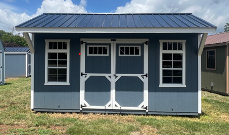10 x 16 Montana Belmont Blue & White Front