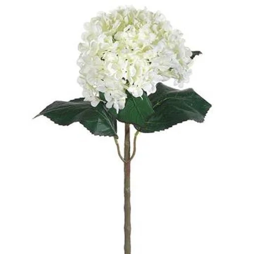 FSH746-WH 22" Hydrangea Spray