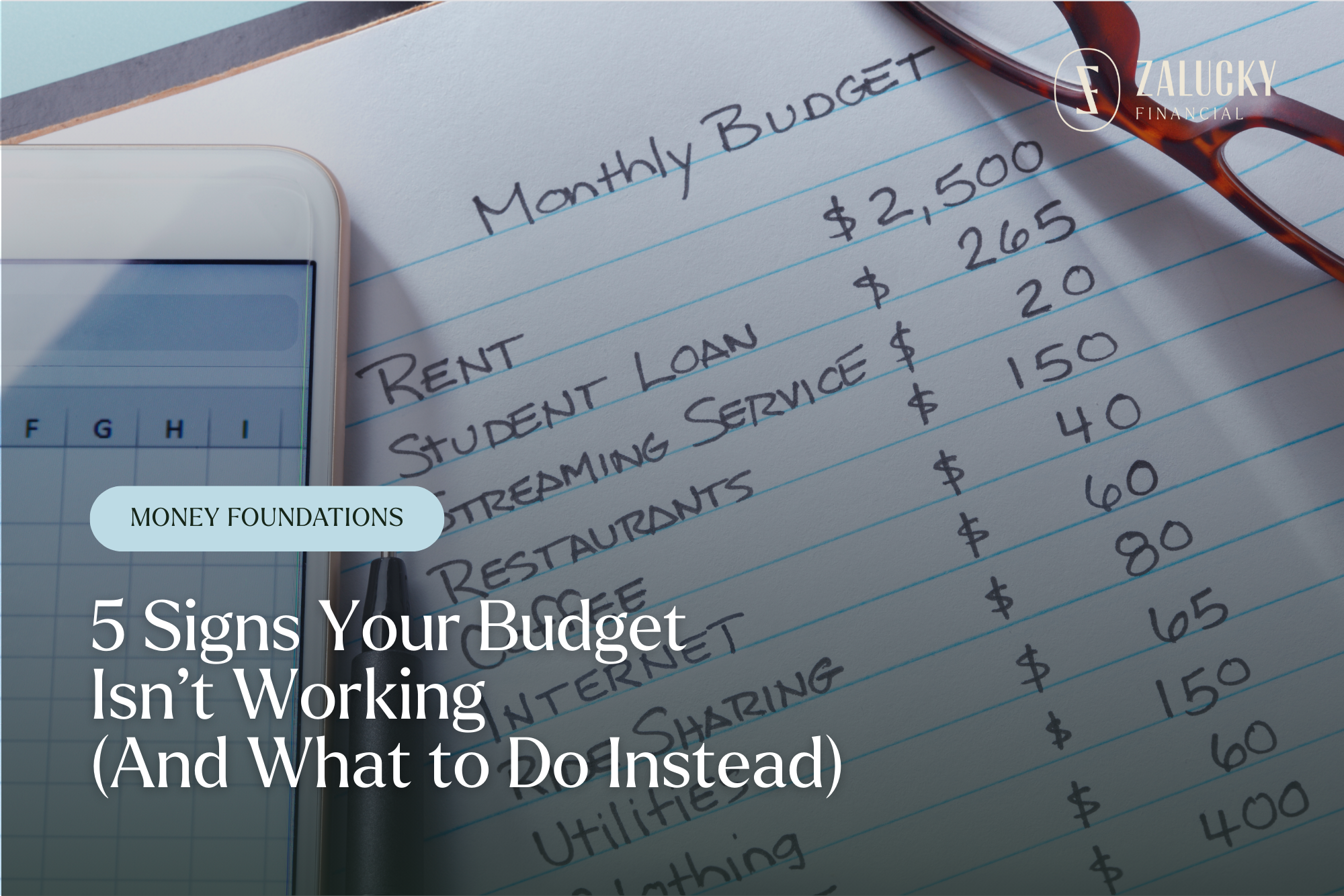 5 Signs Your Budget Isn’t Working (And What to Do Instead)